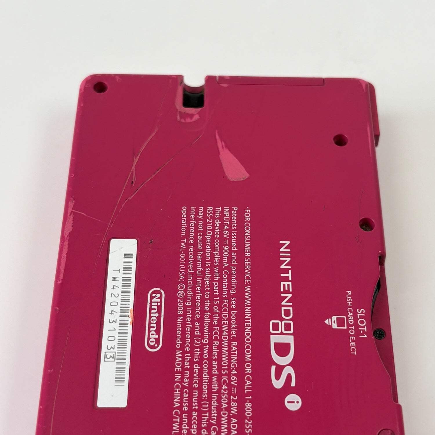 Nintendo DSi Handheld Game Console Only TWL-001 Pink