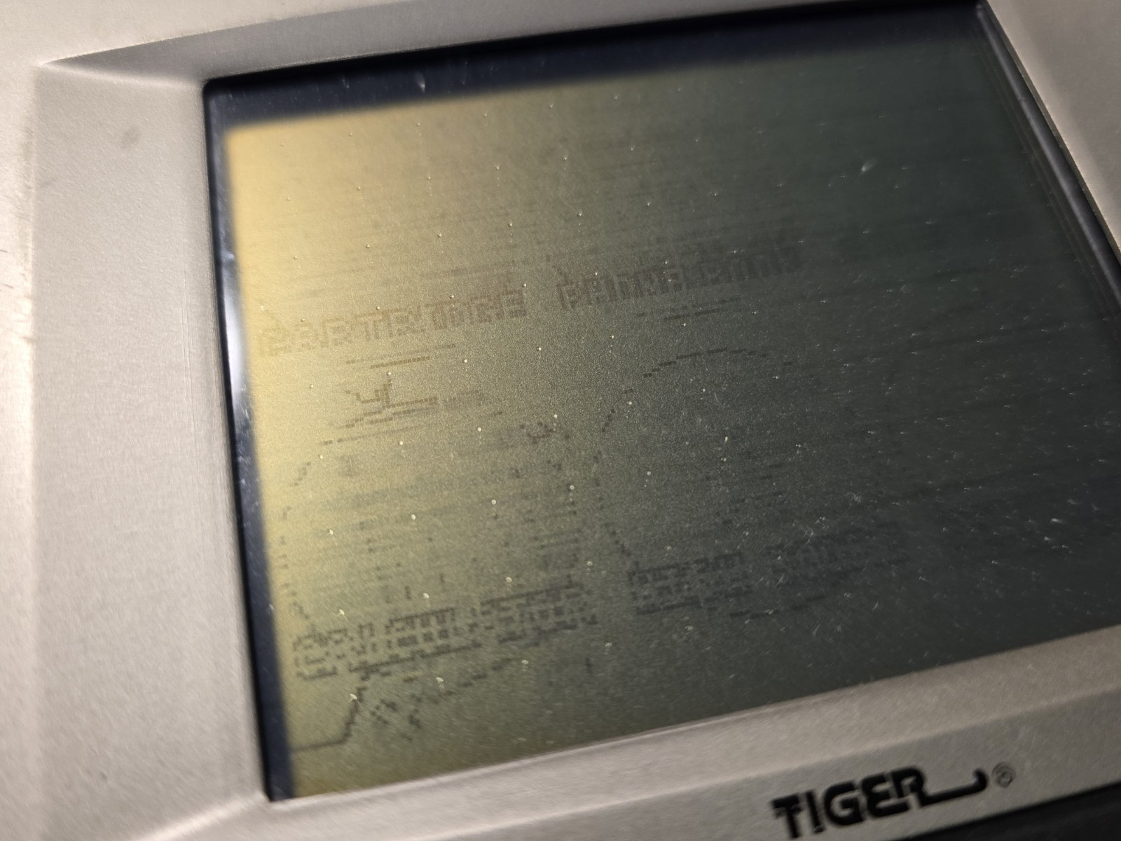Tiger Electronics 1997 Handheld Game Console For Parts Or Repair