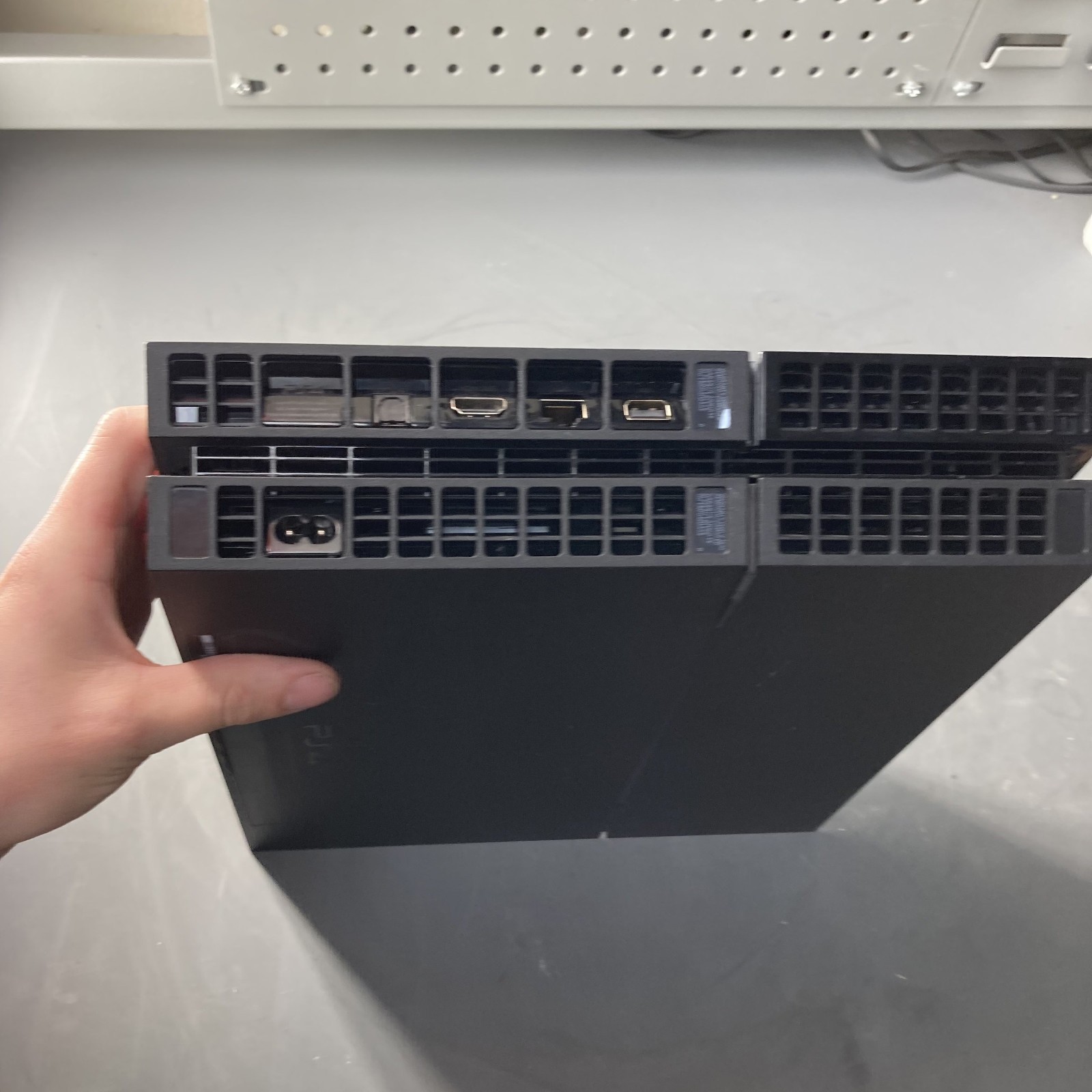 Sony PS4 Slim Console Power Issues No HDD Broken For Parts As Is