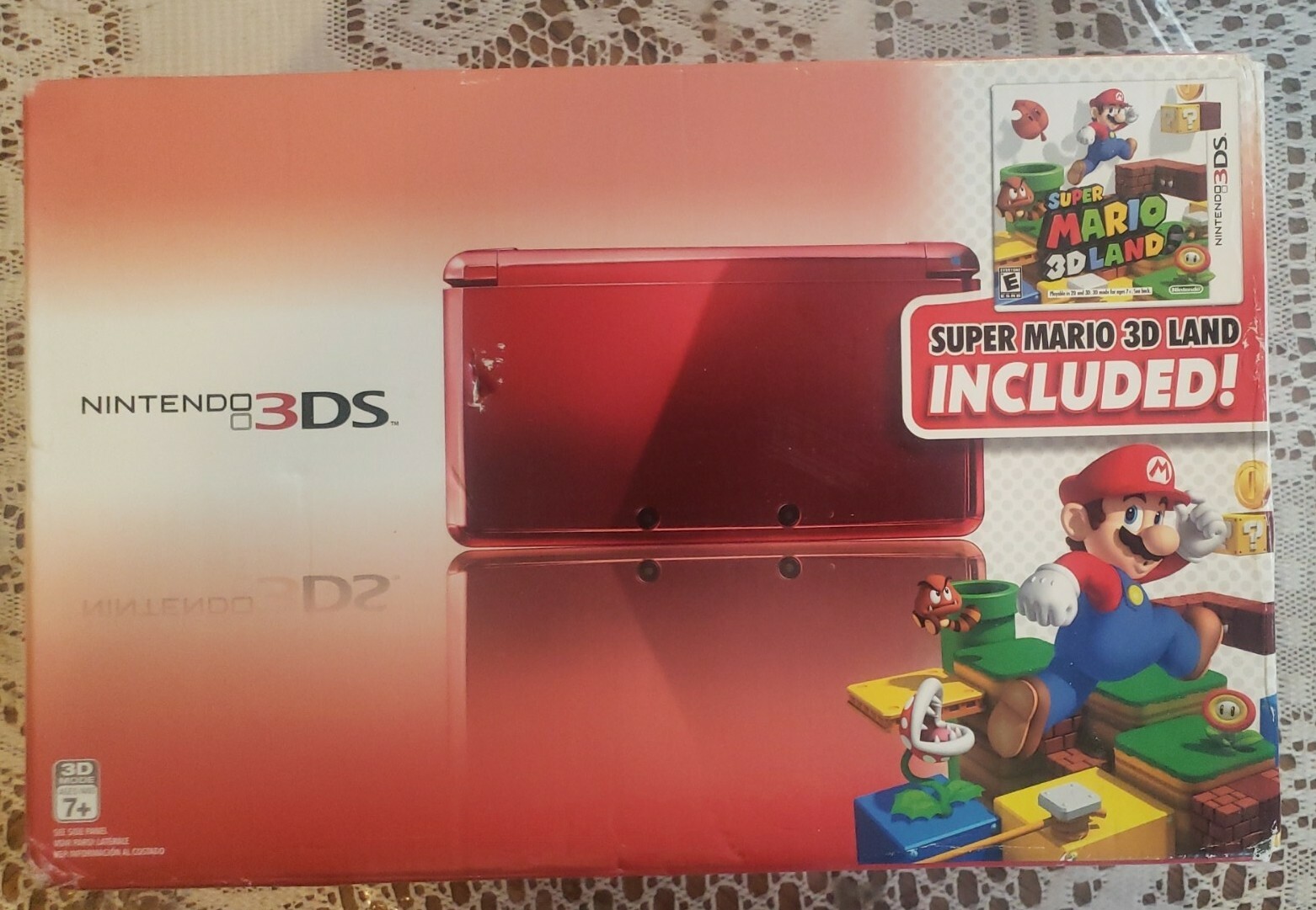Nintendo 3DS with Super Mario 3D Land – Flame Red – New & Factory Sealed – Read*