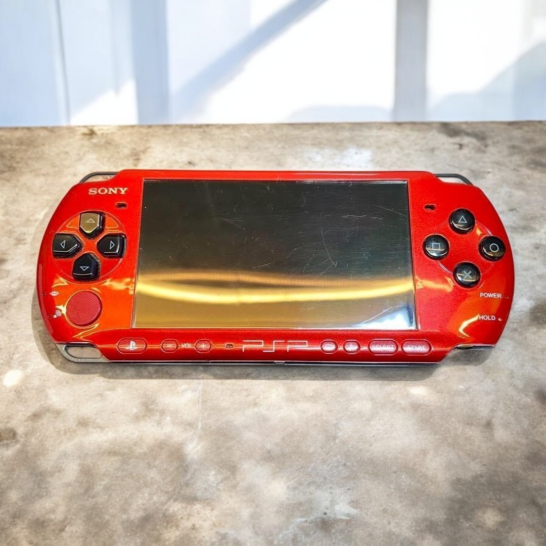 PSP3000 Value Pack Black Red Used, Working Condition, Good Quality From Japan