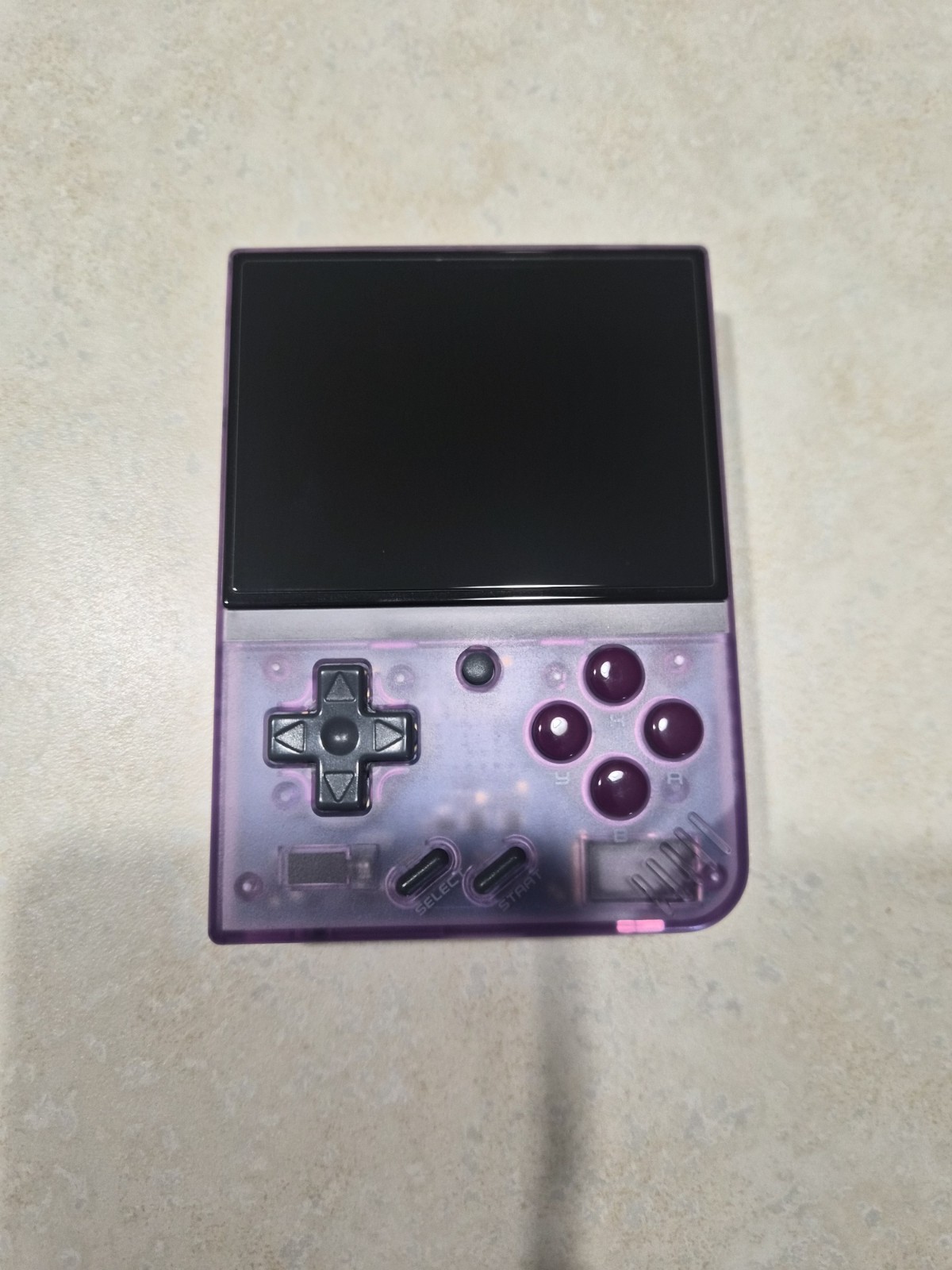 Miyoo Mini Plus Handheld Game Console Purple With Box