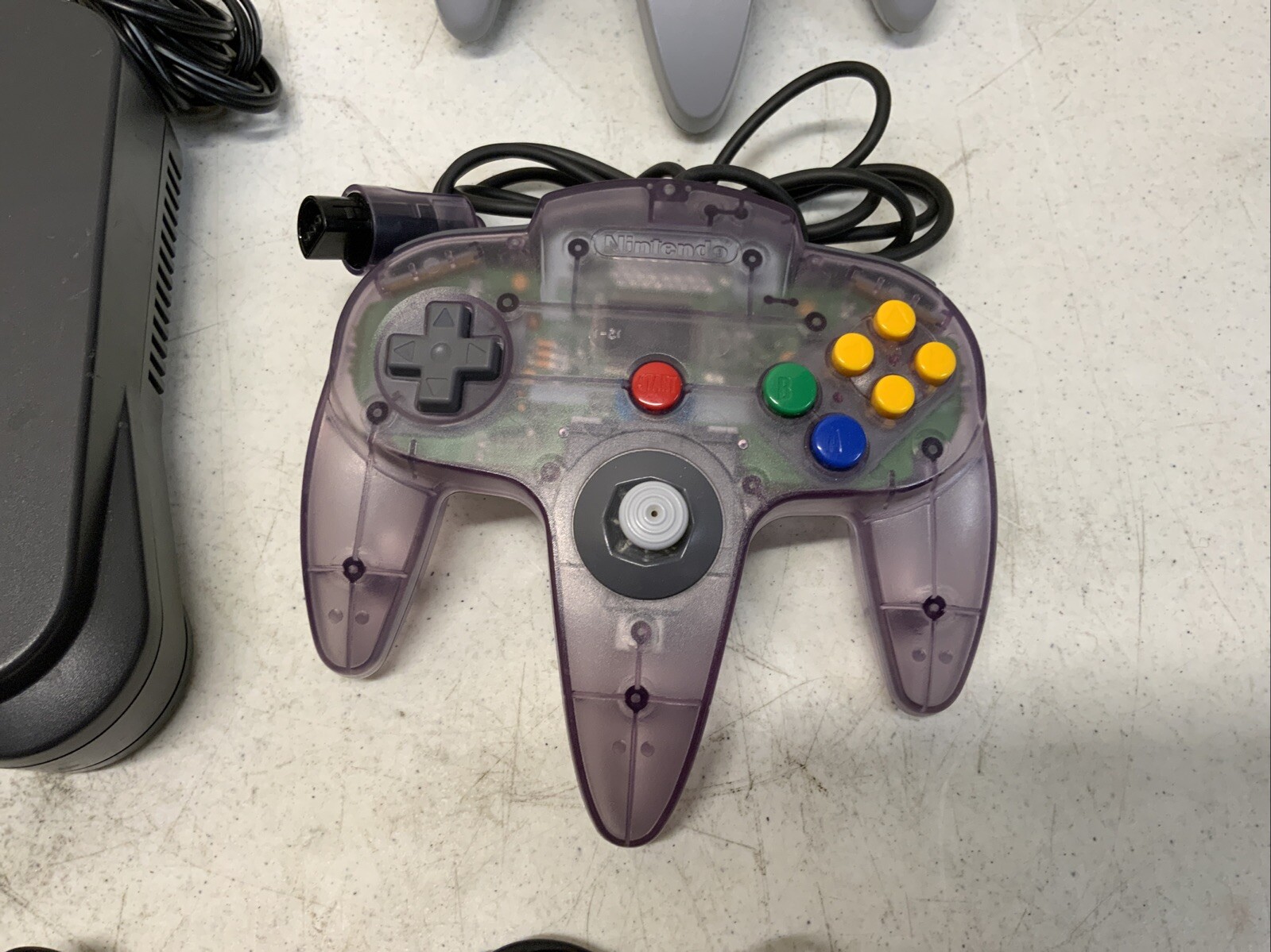Nintendo 64 Console Bundle, Memory Expansion Pak, 3 Controllers, Rumble Pak, Ext