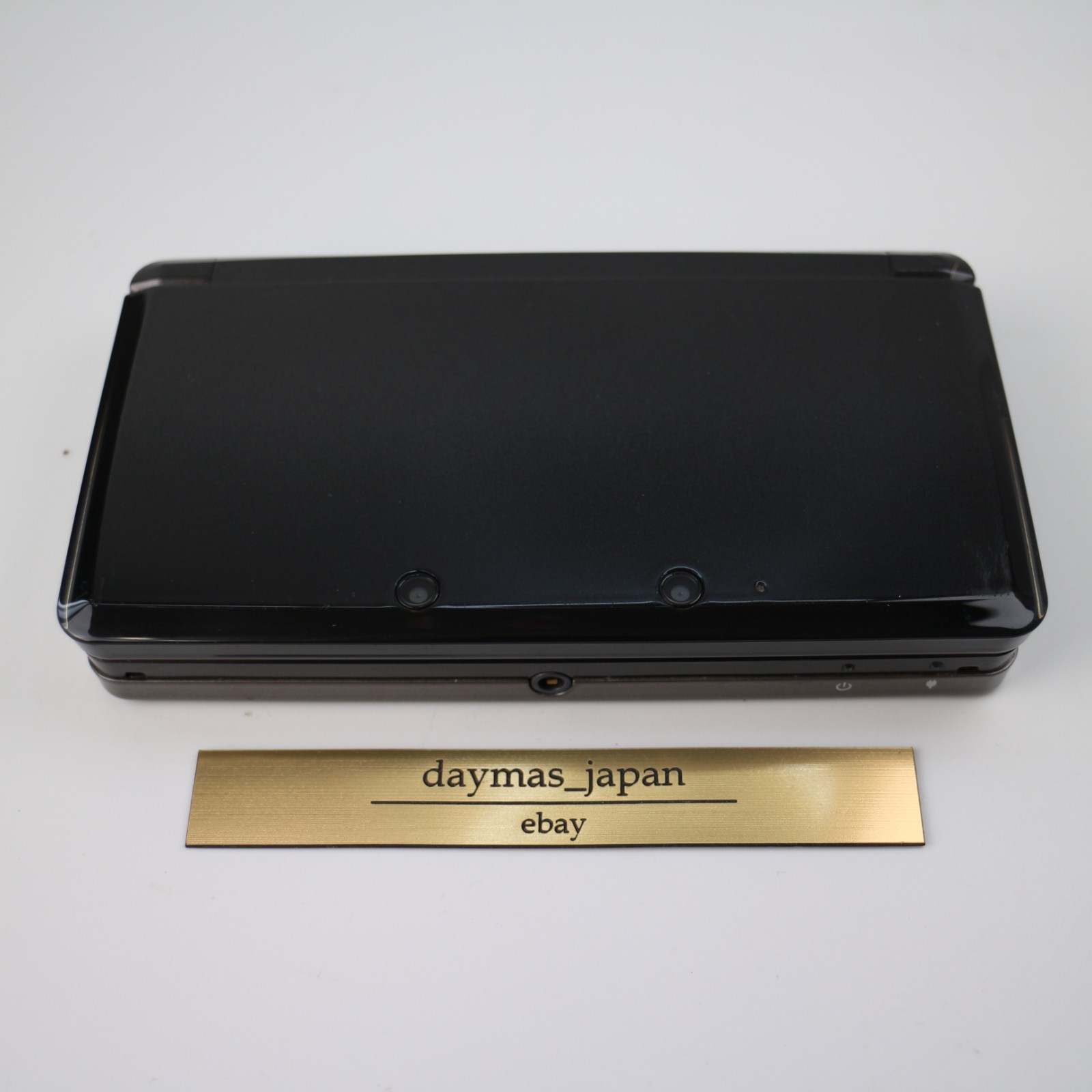 【Very Good】Nintendo 3DS Cosmo Black Console ONLY Japanese Edition #Ret0712/03