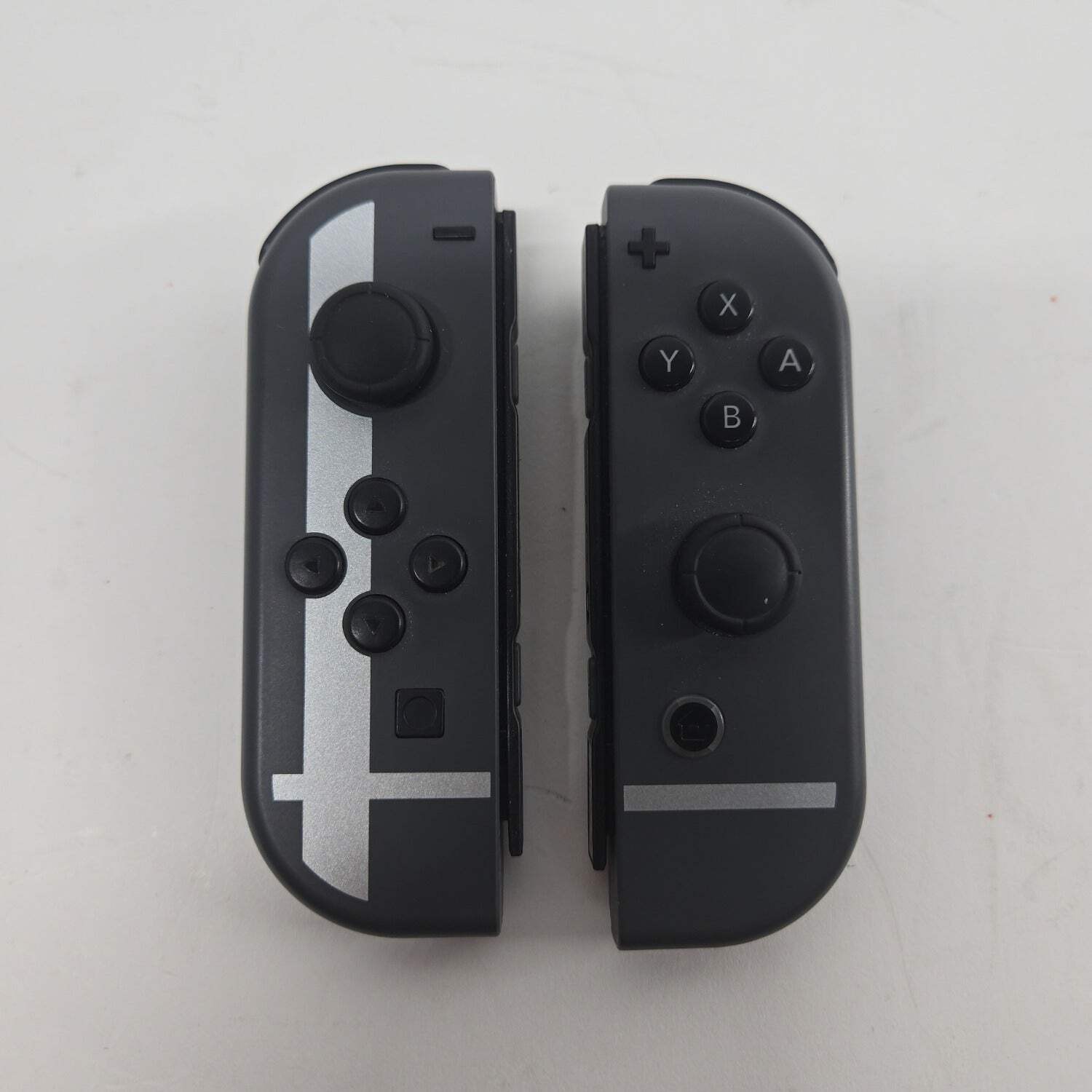 Nintendo Switch OLED Console Gaming System HEG-001 Gray with Super Smash JoyCons