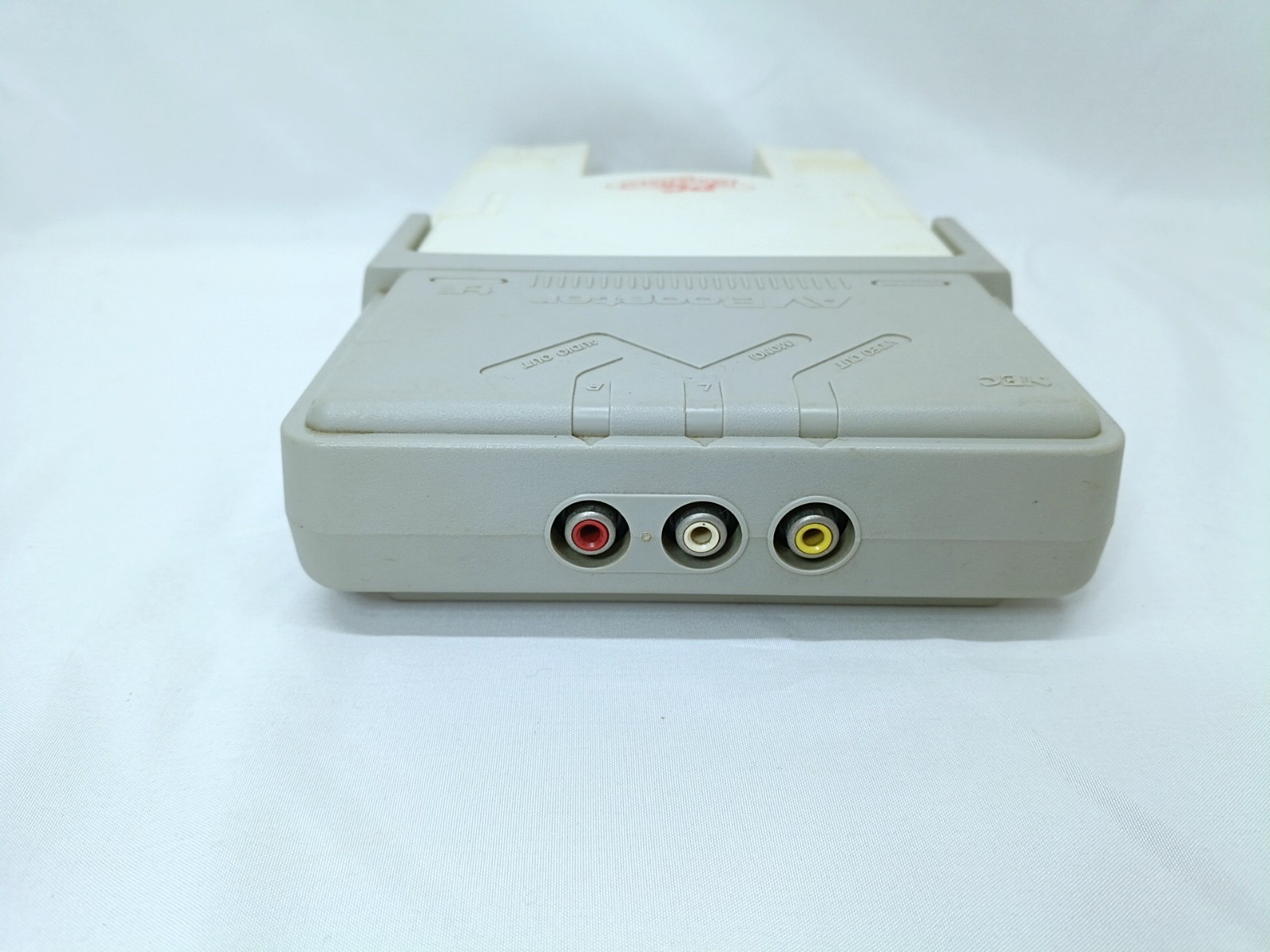 PC Engine console AV Booster +Victory Run Power League 5 set NTSC-J Tested