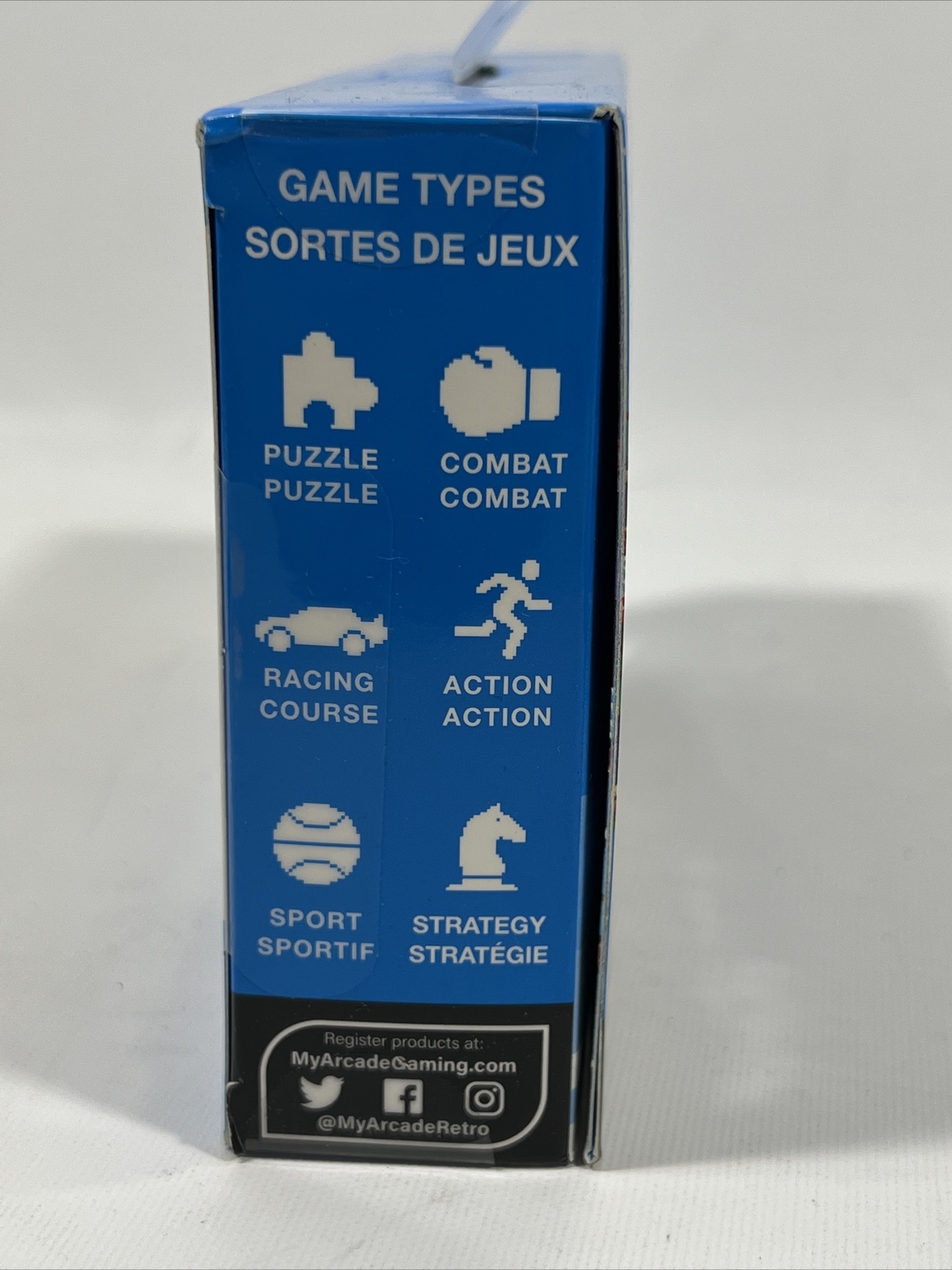 My Arcade Pocket Player Portable Gaming System 220 Retro Games NEW