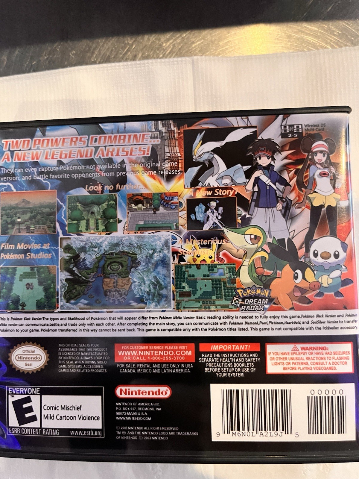 New Pokemon White 2 Version (Nintendo DS) Memory Pack Edition READ DESCRIPTION