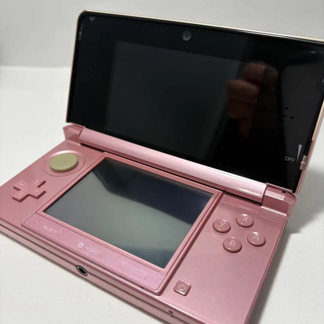 Nintendo 3DS Console Misty Pink Multi-Region Cartridge Compatible Stylus