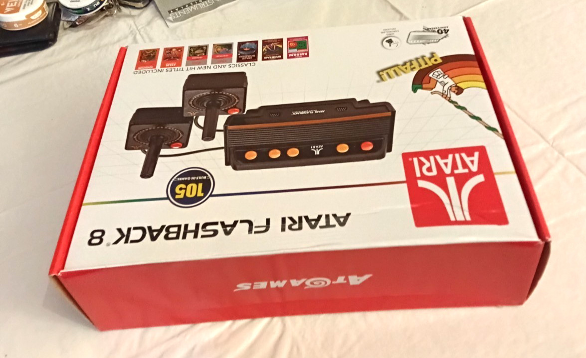 Atari Flashback 8 Black Console & Mini Game Anniversary Edition 620 Games Tested