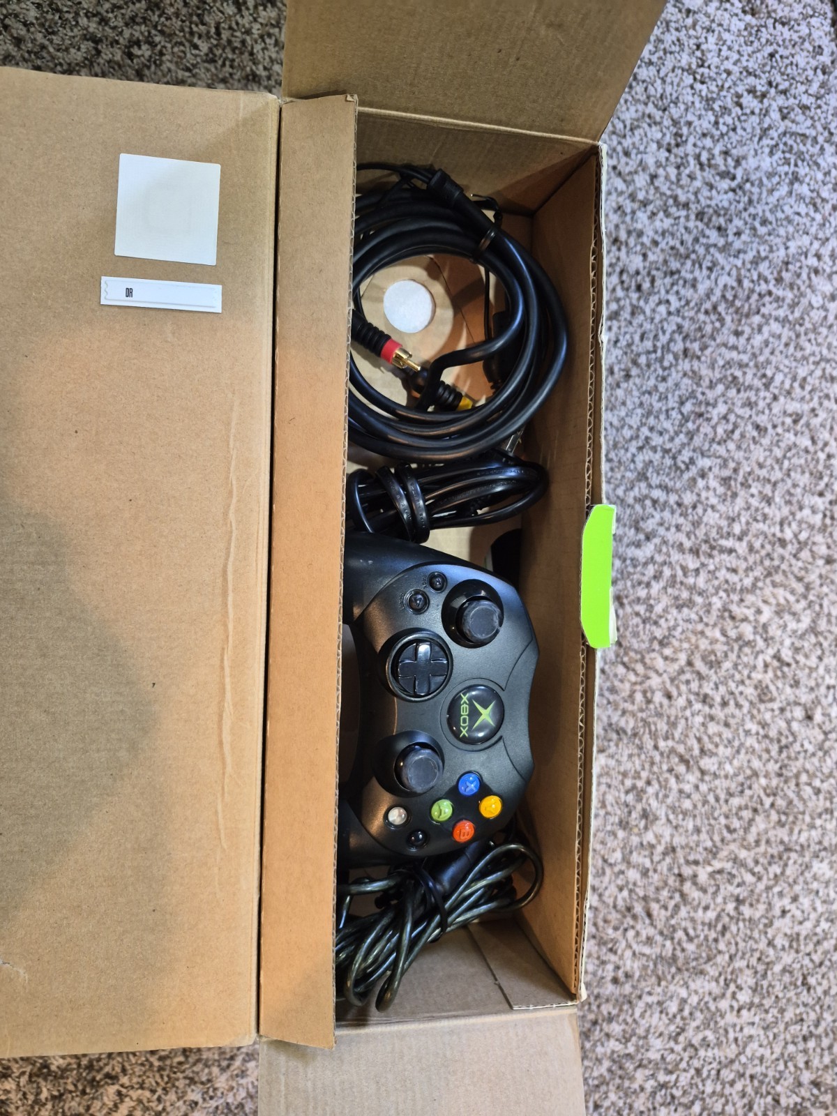 Xbox Original Console 100% Complete in Box CIB Box VERY NICE! TESTED WORKING