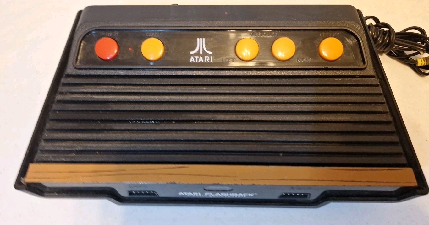 Atari Flashback Black Brown Retro Classic Gaming Home Console