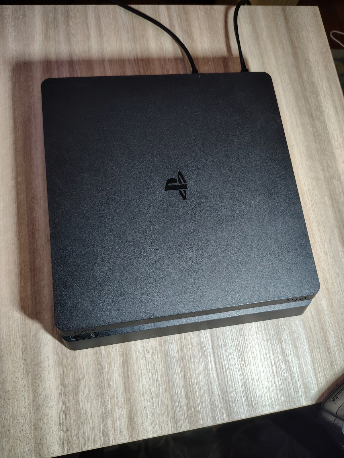 Sony PS4 Slim 1TB SSD Upgraded CLEANED & SERVICED Quiet Console w/ Controller