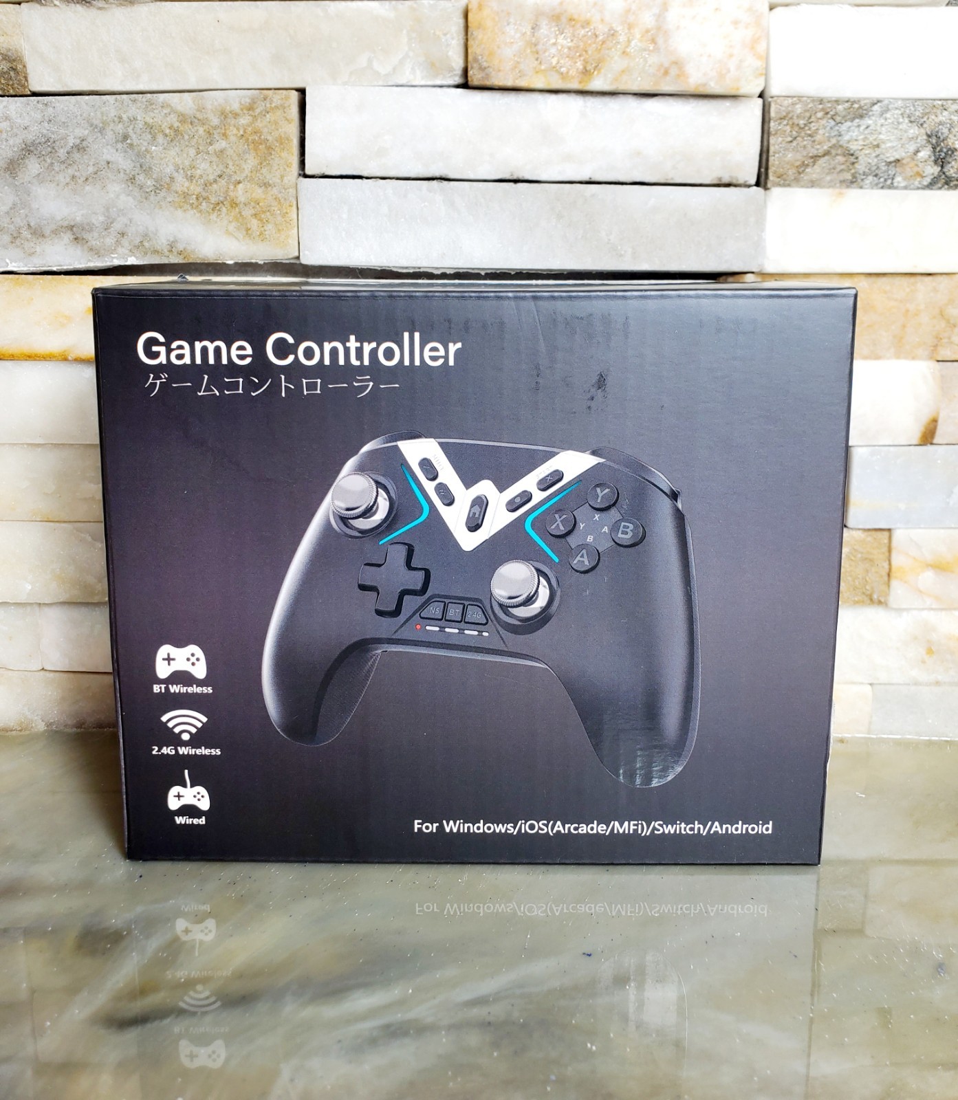 Dual Hall Effect Gaming Controller For PC / Switch Bluetooth / 2.4ghz – White
