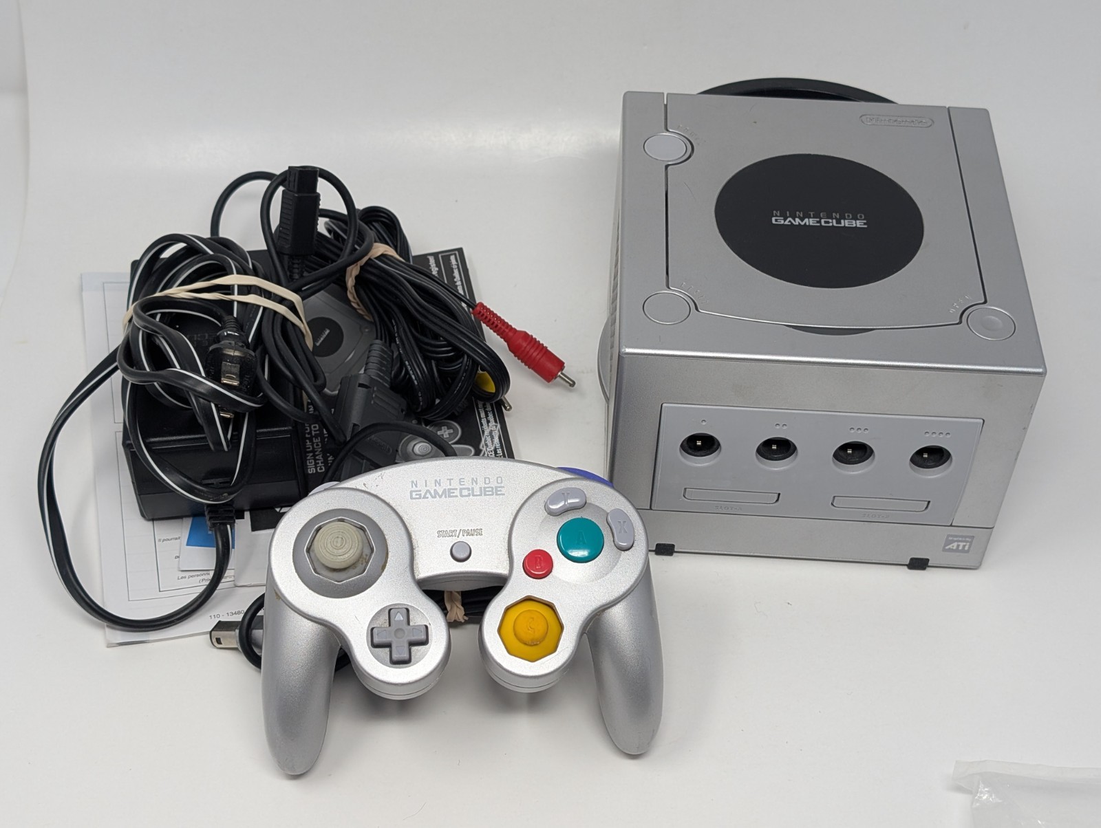 Gamecube Platinum Mario Kart Double Dash – CIB Complete