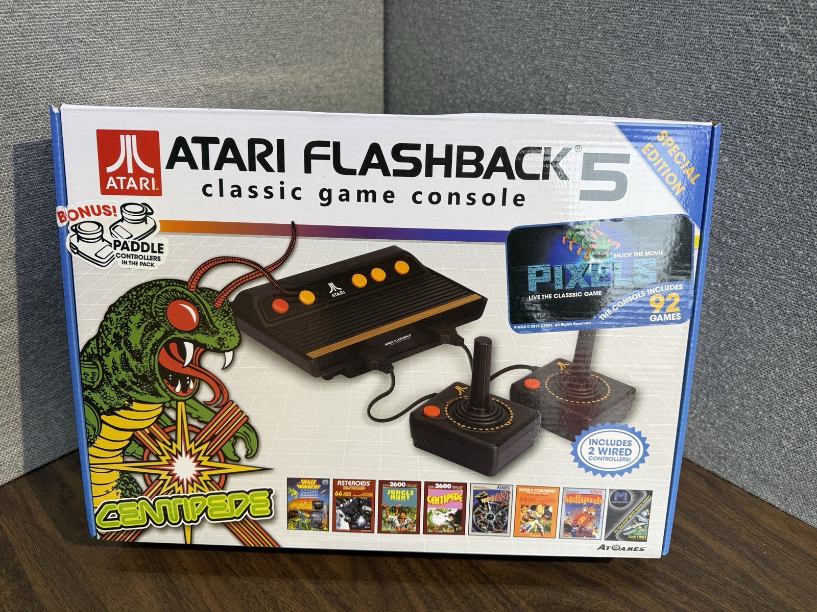 Atari Flashback 5 Classic Game Collector’s Edition Black & Red Console