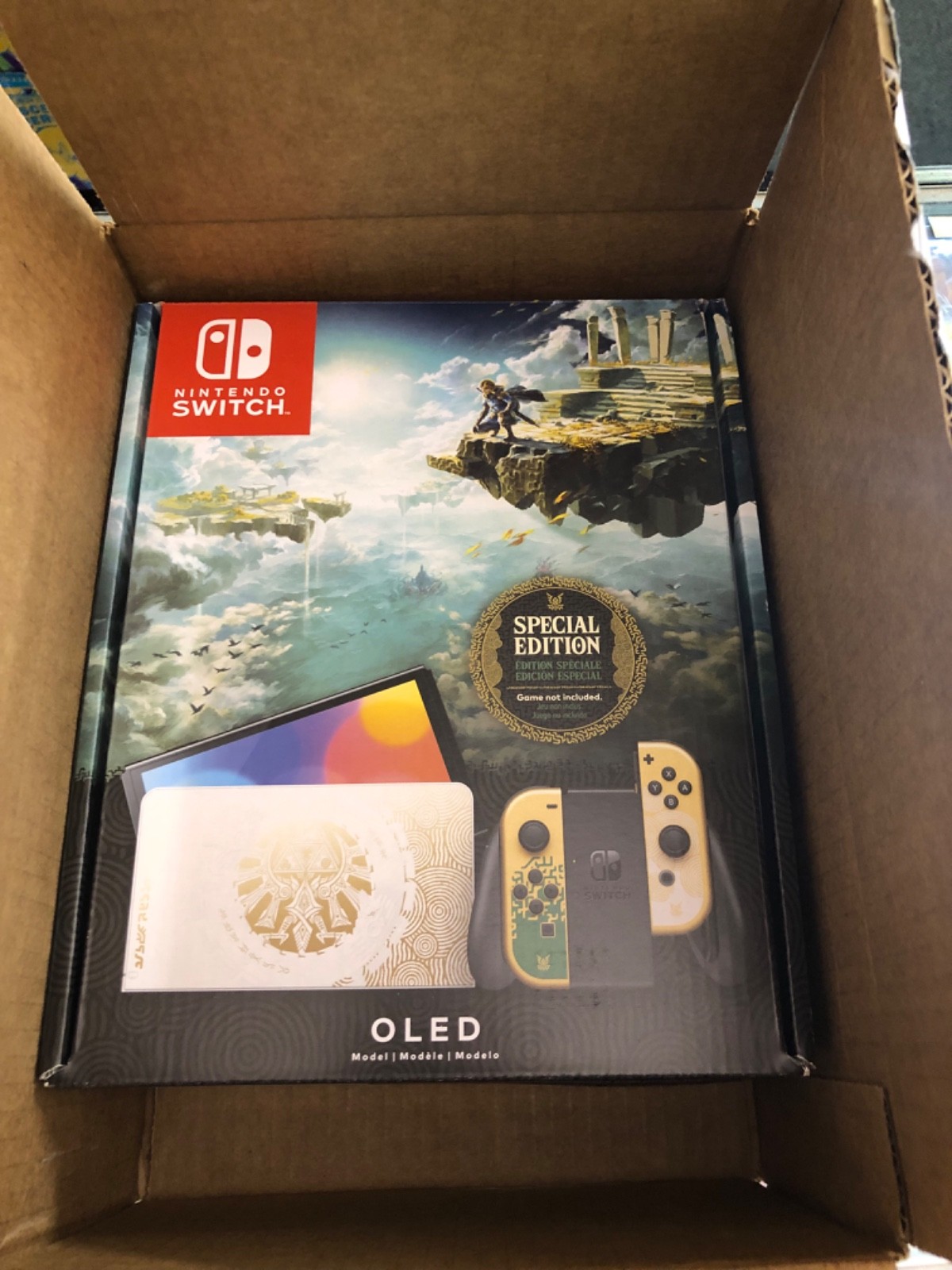 Nintendo Switch (OLED Model) HEG-001 The Legend of Zelda: Tears of the…