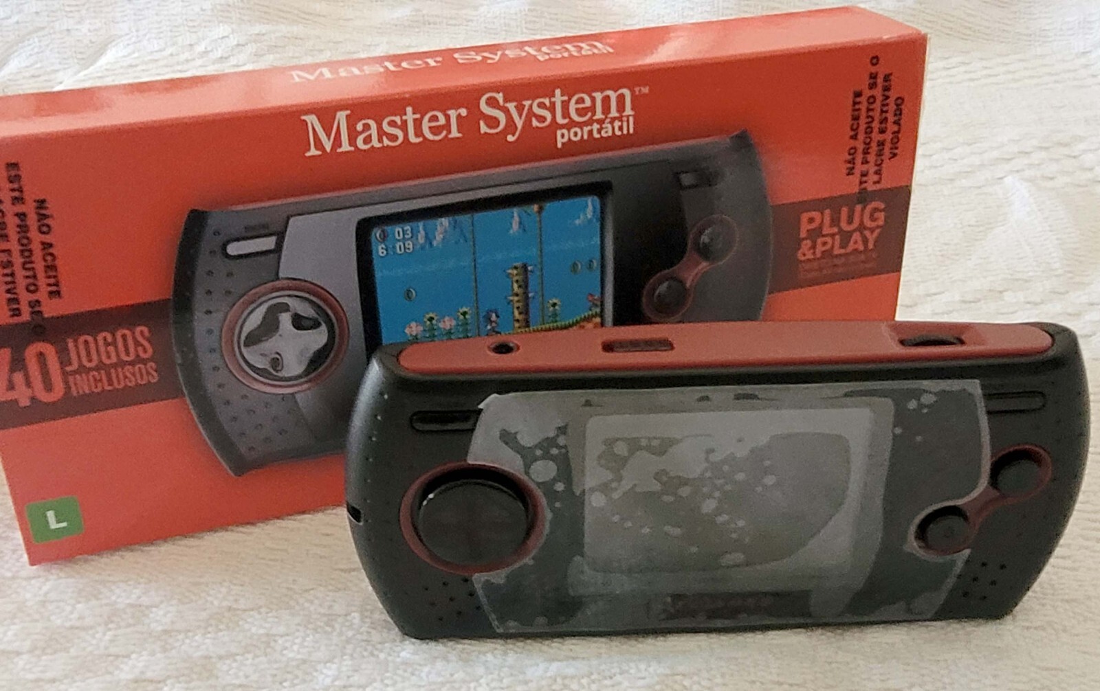 MASTER SYSTEM PORTABLE (PORTATIL) CIB – RARE HANDHELD CONSOLE BY TECTOY BRAZIL🔥