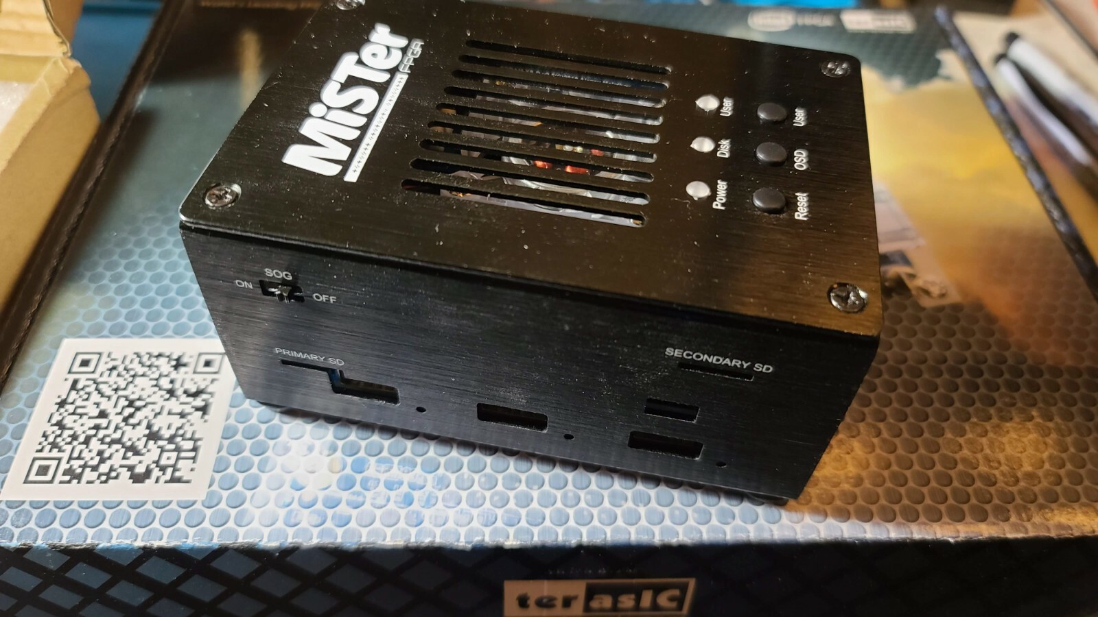 MiSTer FPGA Terasic DE10 Nano + Case + 128MB + USB HUB + IO + 64GB SD preloaded!