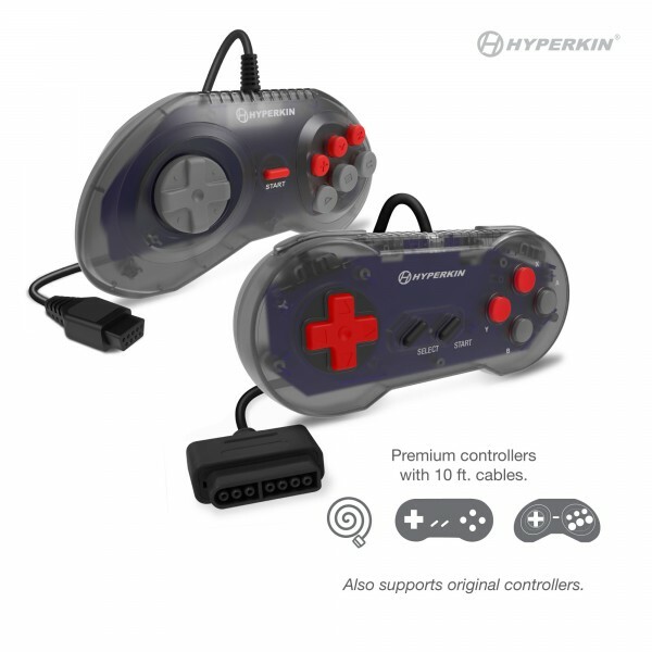 Hyperkin RetroN 3 HD Console for NES,SNES,Super Famicom,Genesis/Mega Drive Black