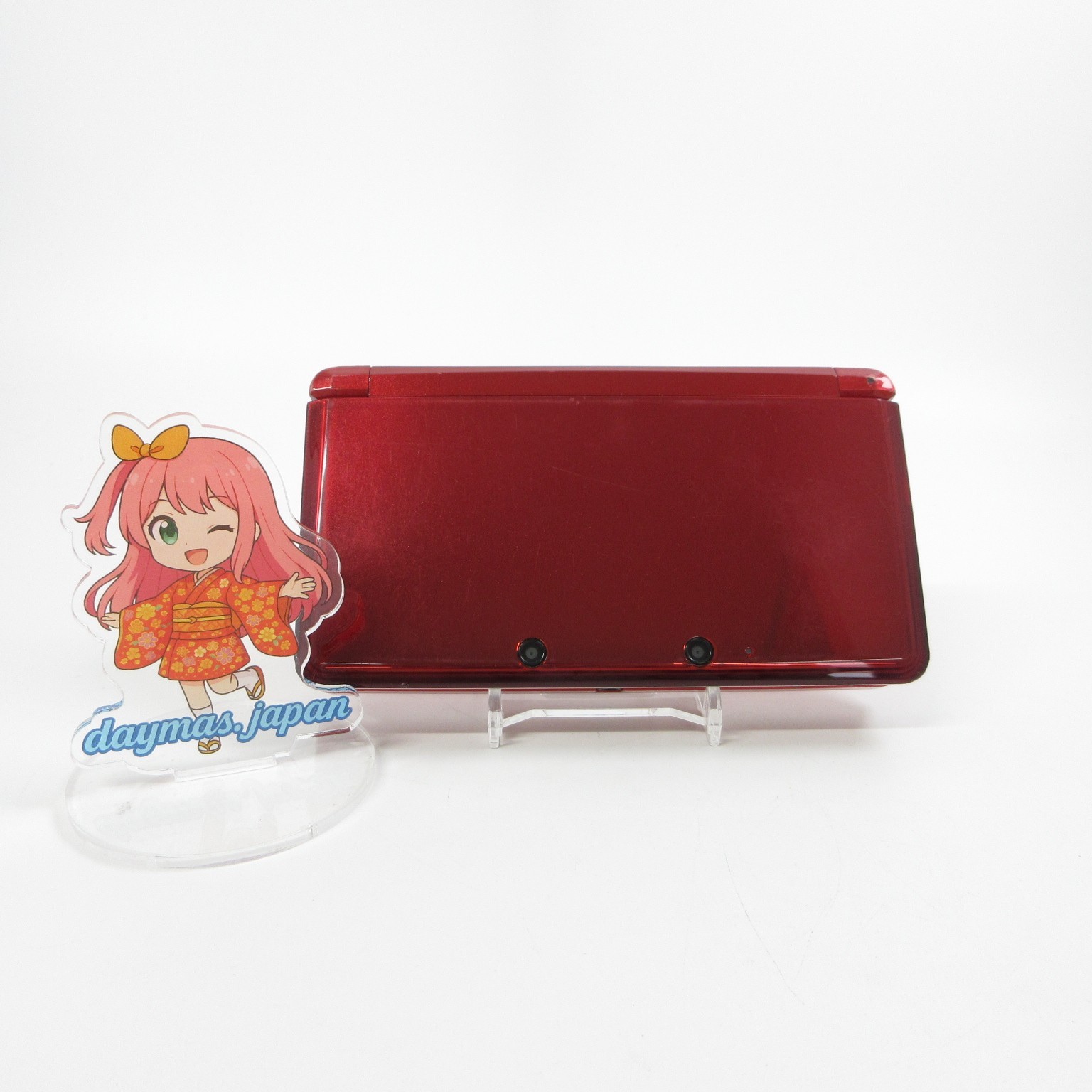 【Excellent】Nintendo 3DS Flair Red Console ONLY Japanese Edition #TOY08/0601/04