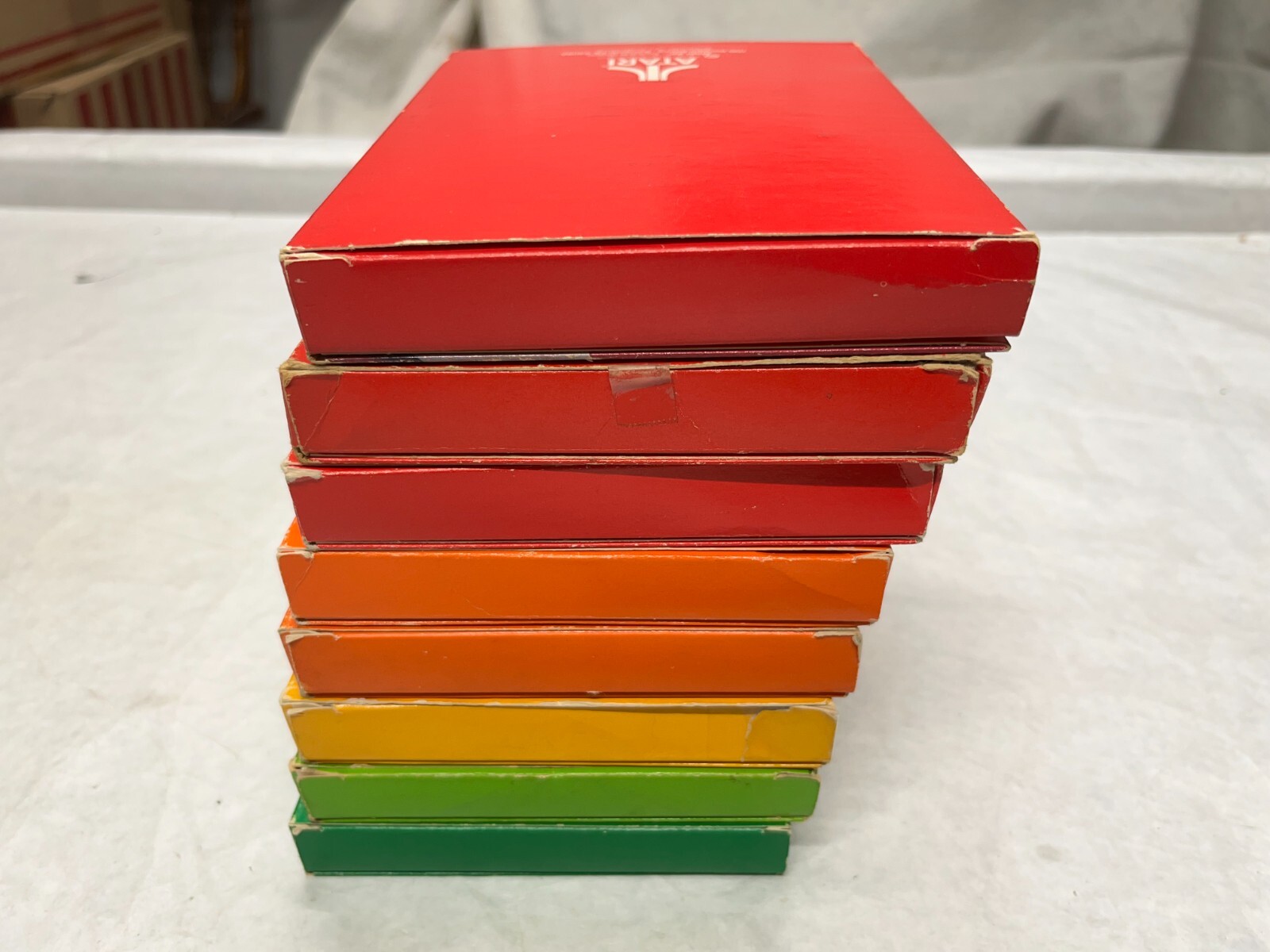1977 ATARI Original Launch Gatefold Game Boxes Complete LOT 8 RARE *Unlaminated*