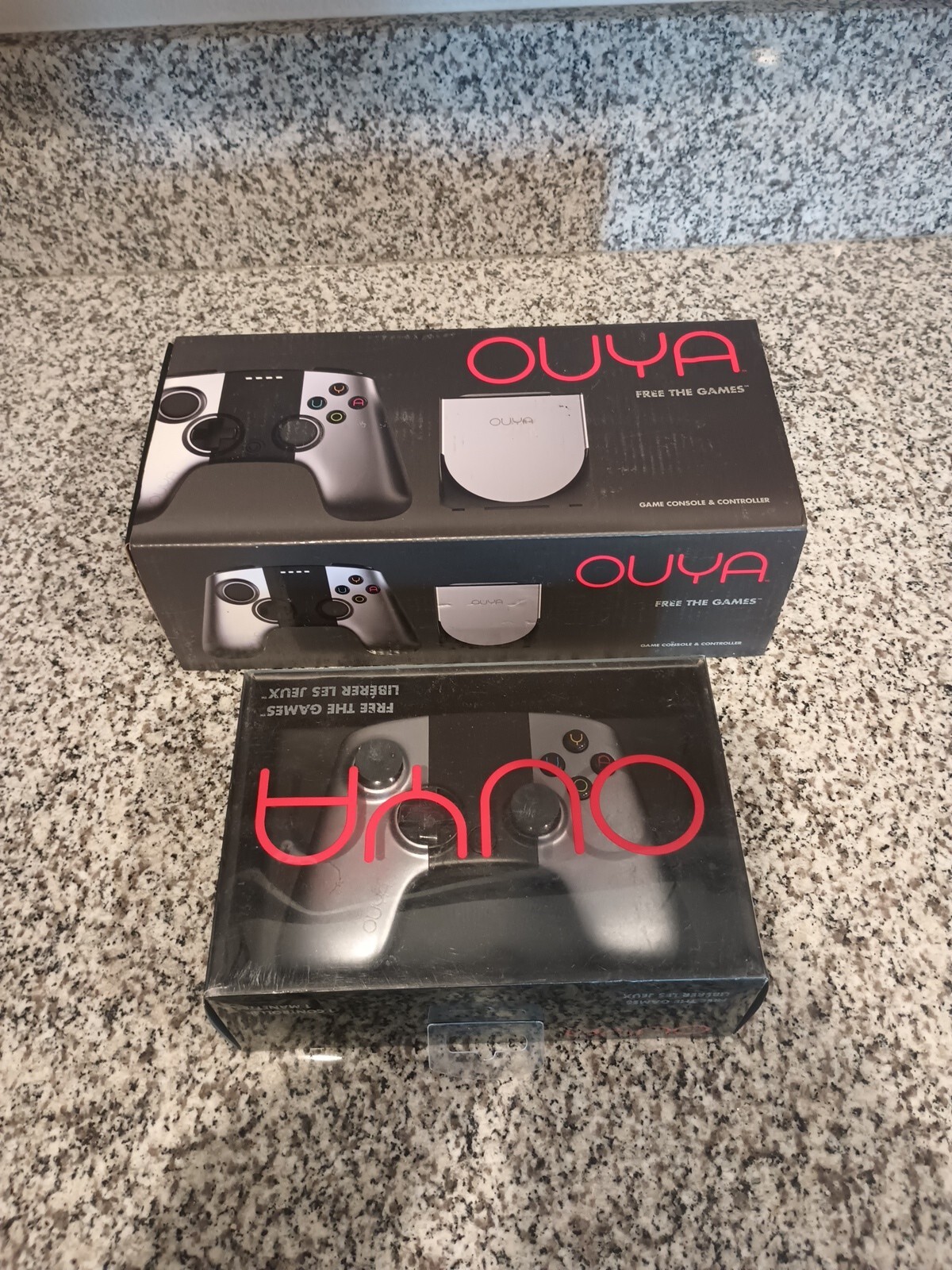 Ouya Game Console Lot Of 2