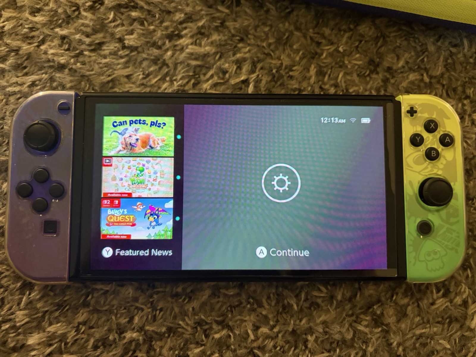 Nintendo Switch OLED Splatoon 3 Edition – Excellent Condition + Accessories