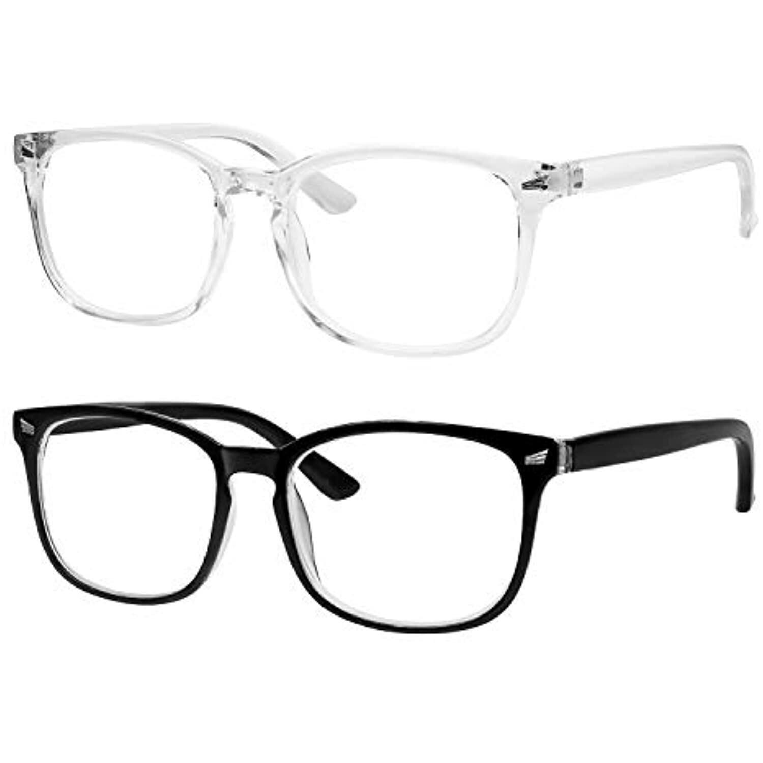 Blue Light Blocking Computer Glasses Anti Glare Reduce Eyestrain Eyeglasses for