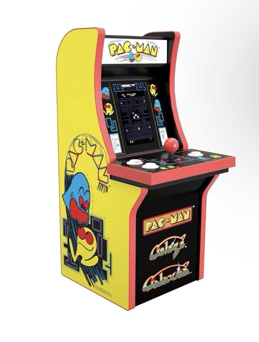 Arcade1Up Collectorcade Pac-Man Mini Arcade Cabinet NIB Sealed Galaga