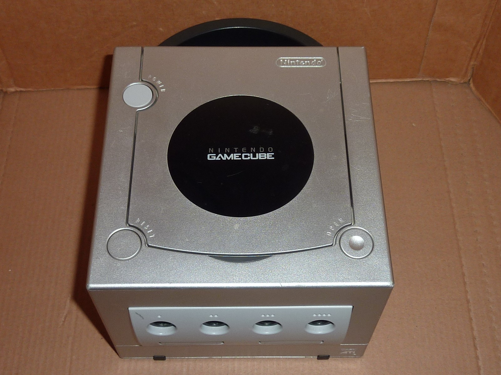 Nintendo GameCube Platinum Silver Console Only DOL-101 USA PARTS REPAIR Error