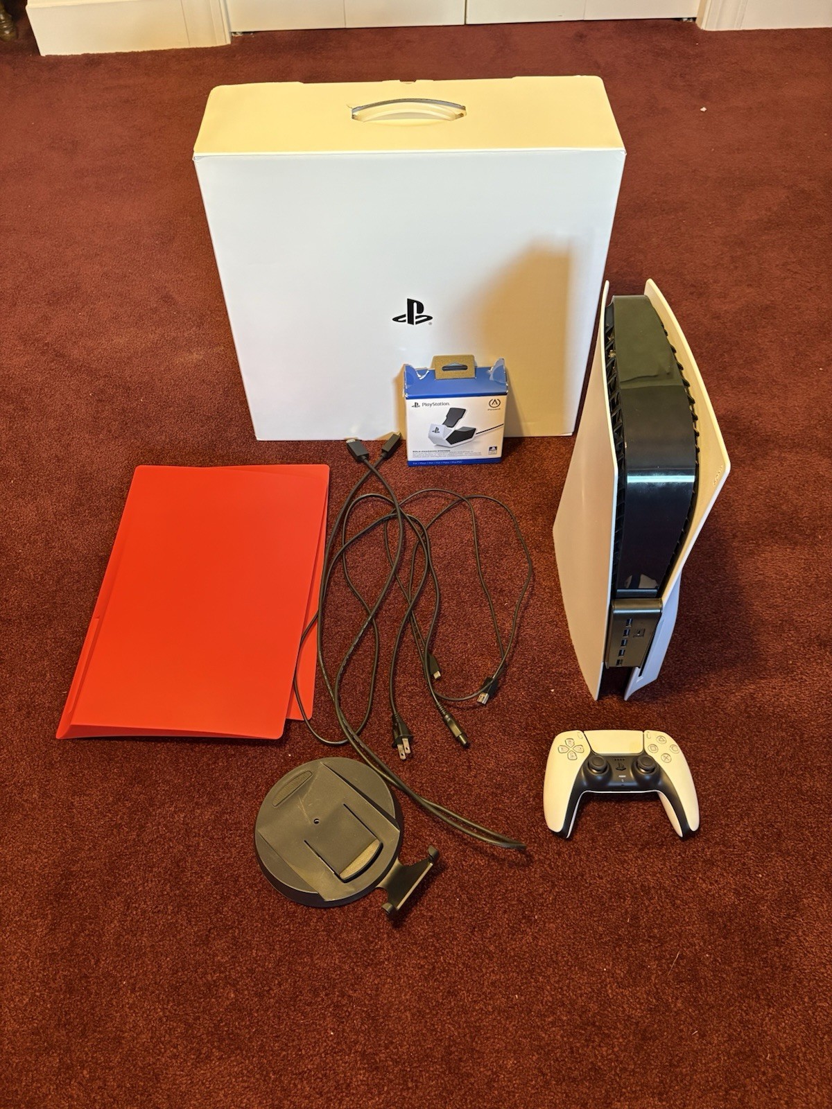 Sony PlayStation 5 Disc Edition Console With Accessories and Box – WORKS