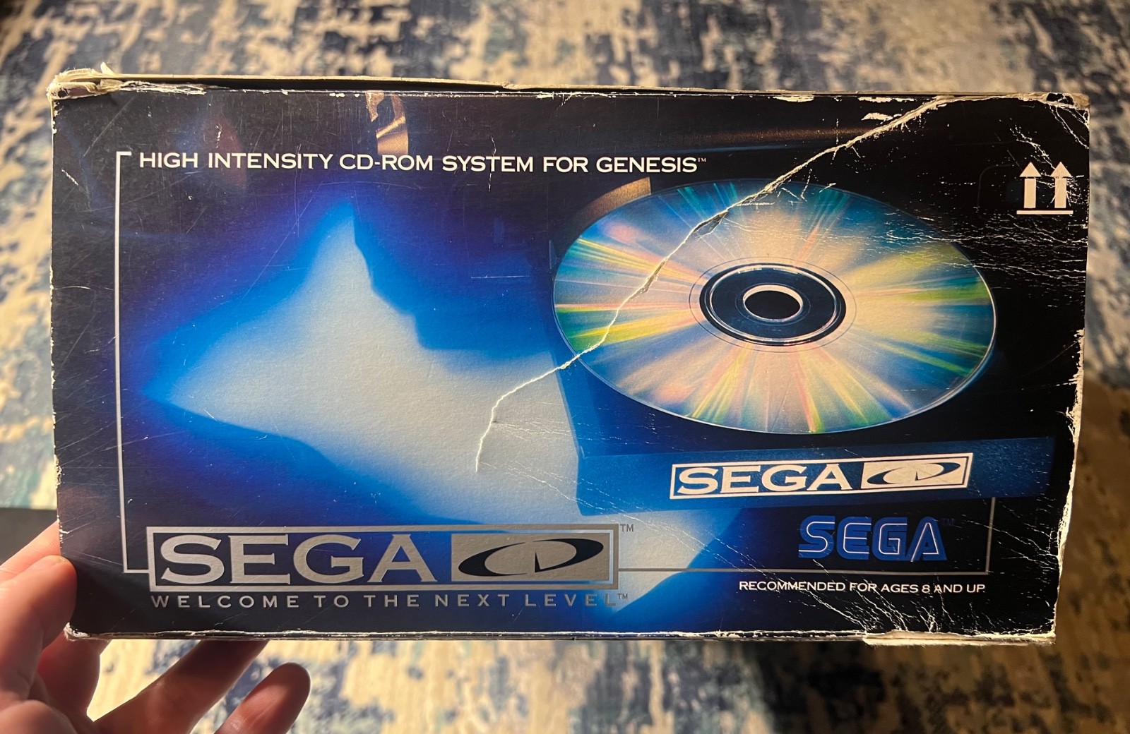 Sega Genesis CD Console. Model 1 Front Loading. Fully Tested and Working. CIB.