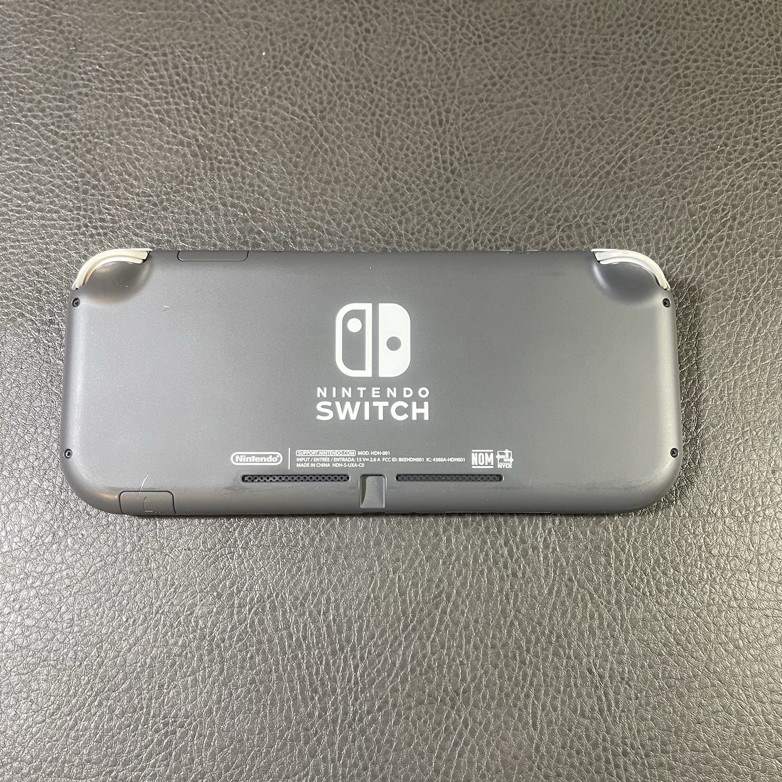Nintendo Switch Lite Handheld Console Gray/White 32GB Working w Charger EX