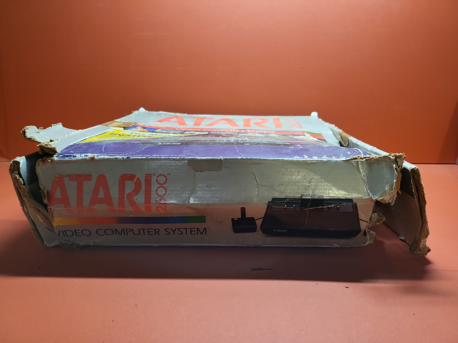 Rare Atari 2600 Darth Vader Black Console ~ Original Box only ~ Read Description