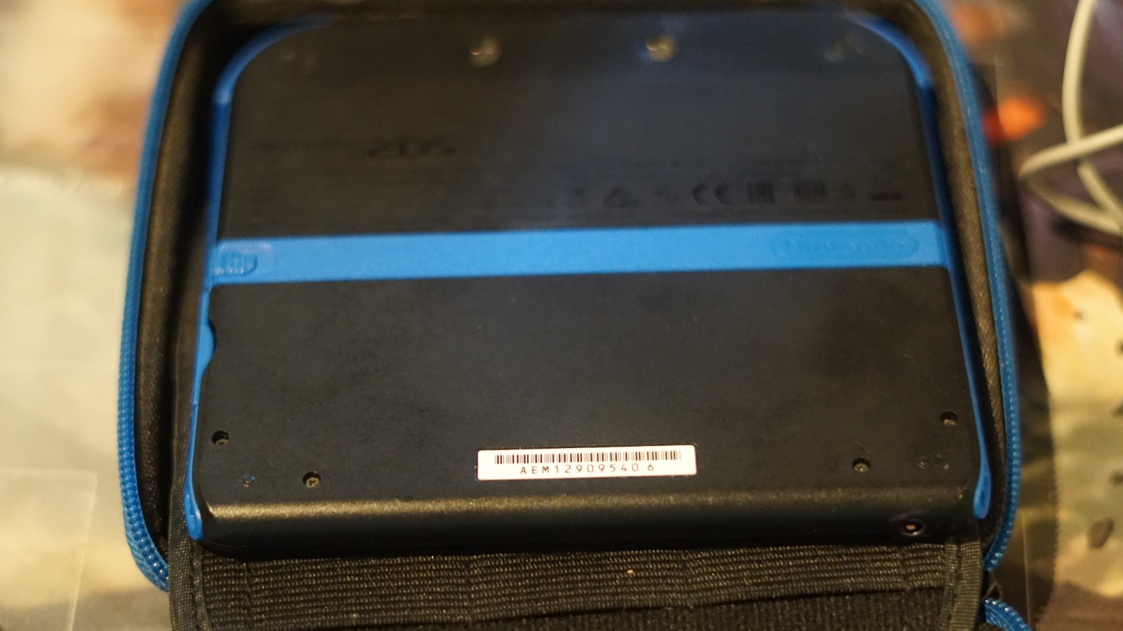 Nintendo 2DS Handheld Game Console Black/Blue – Tested & Works