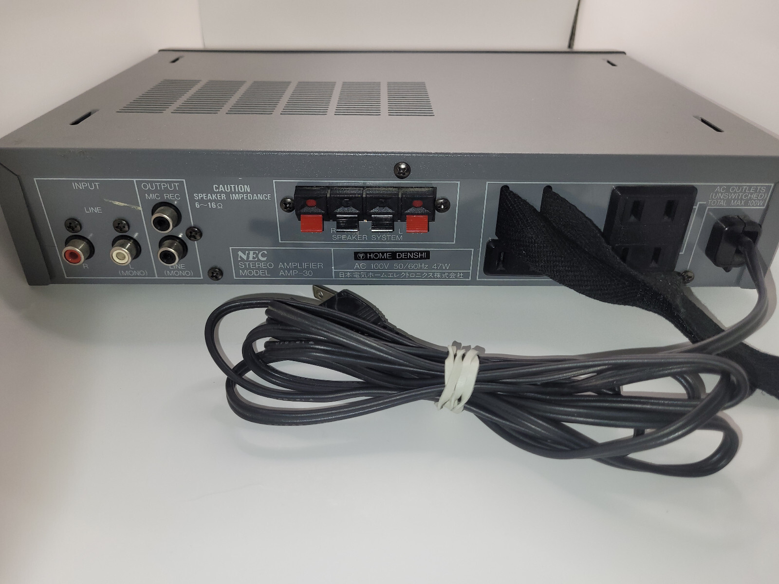 PC-Engine Japan AMP Stereo Amplifier AMP-30 NEC – Ships from NORTH AMERICA!