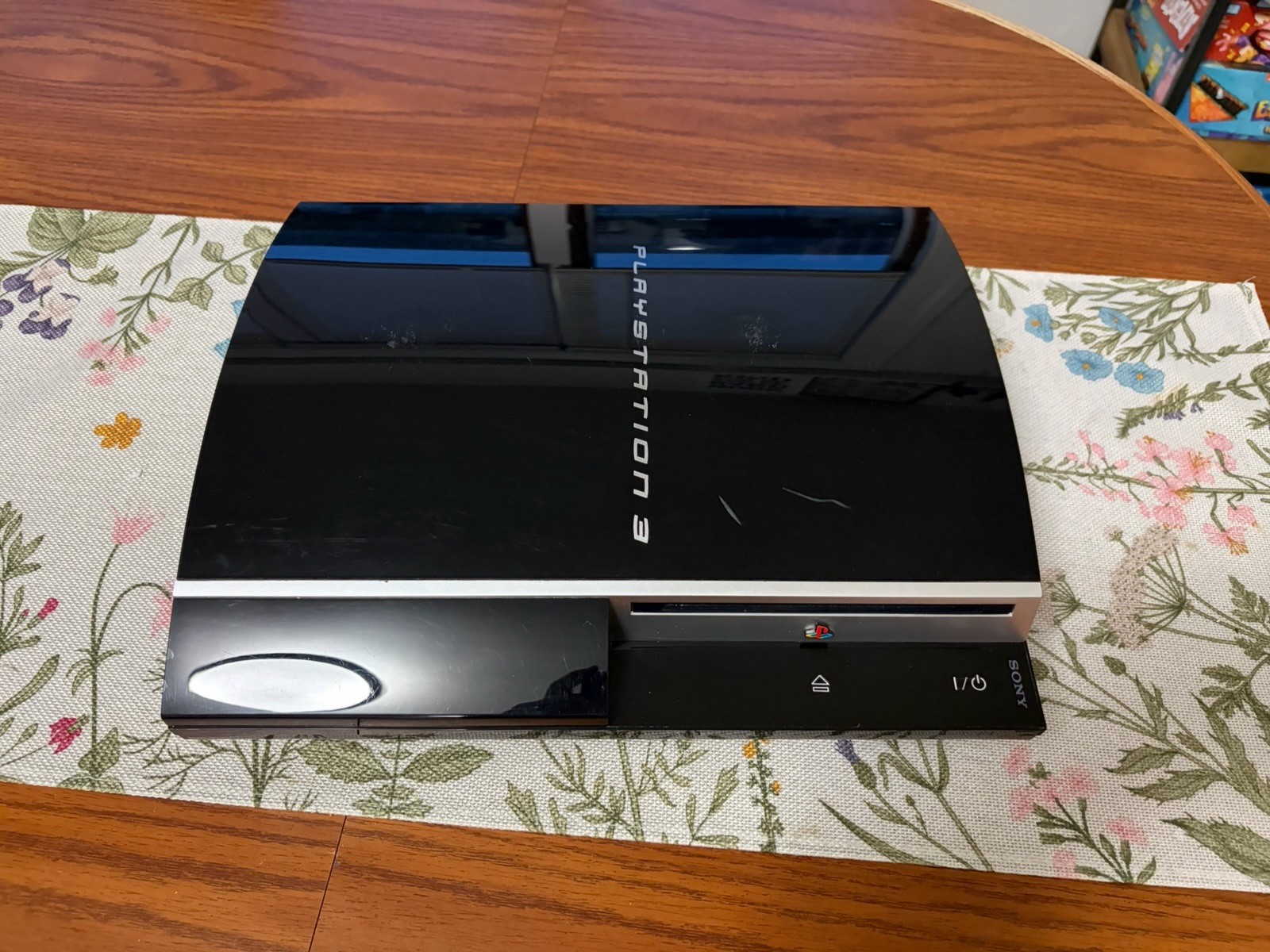 Sony PlayStation 3 80GB PS3 Console CECHL01 Only – Only Displays In AV