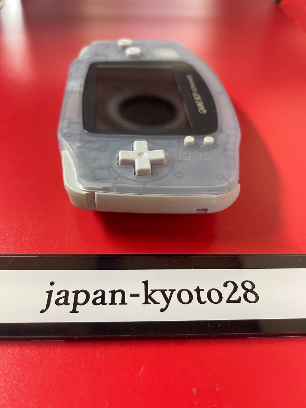 Nintendo Gameboy Advance console AGB-001 Milky Blue GBA from Japan