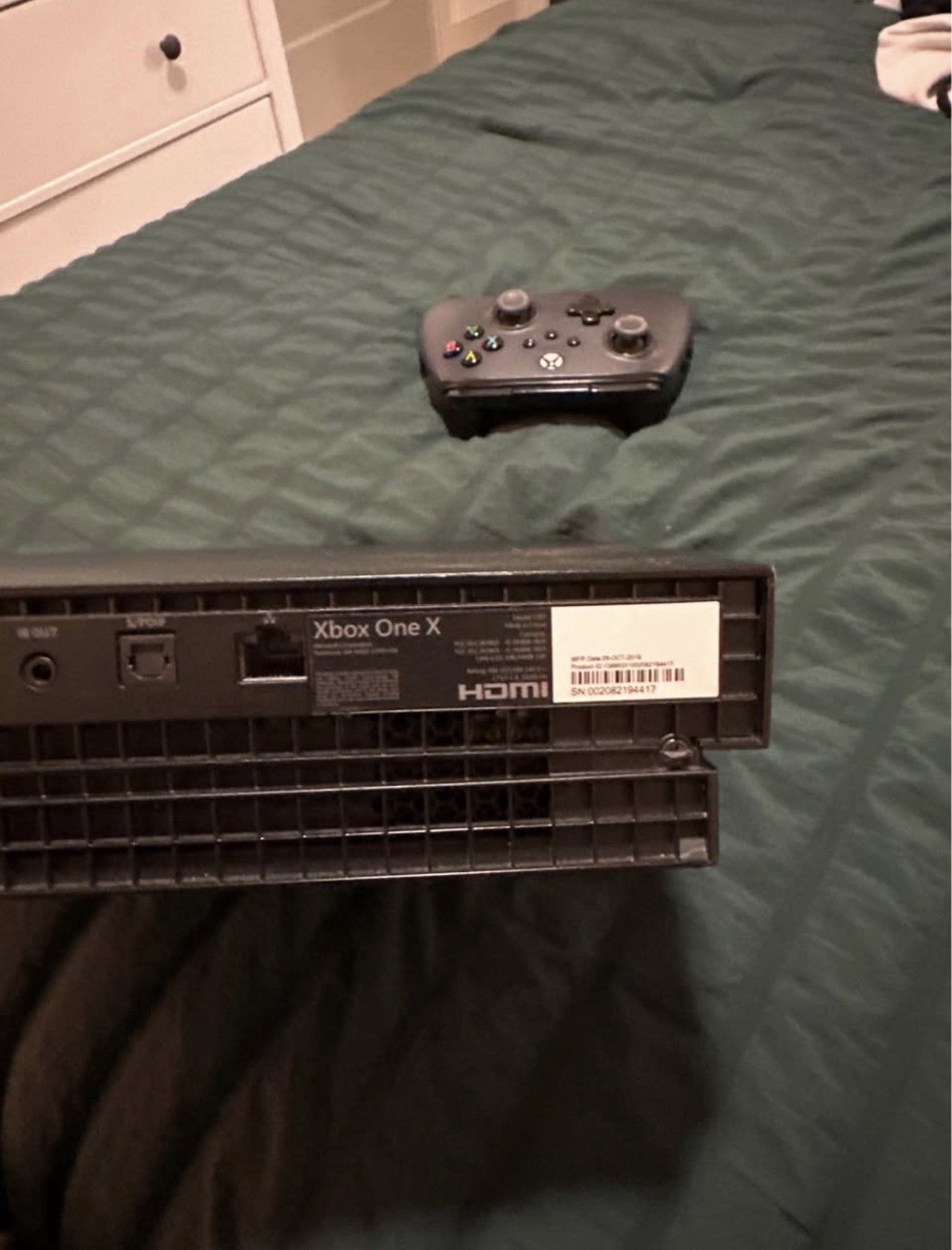 Microsoft Xbox One X 1TB Console – Black