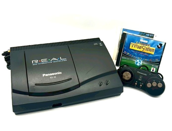 Panasonic 3DO REAL FZ-10 Console Control Pad 2xGame SOFT NTSC-J Japan #502