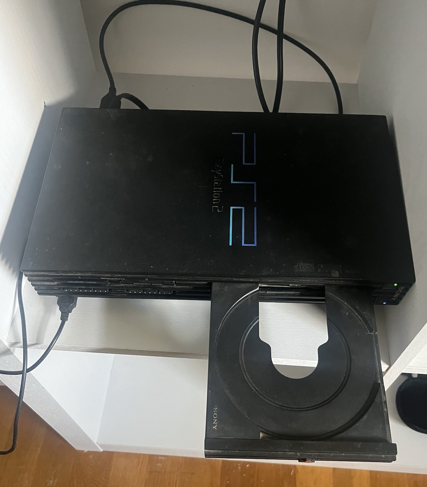 PlayStation 2 PS2 – Sony- Black Console w/ Controller & Cables