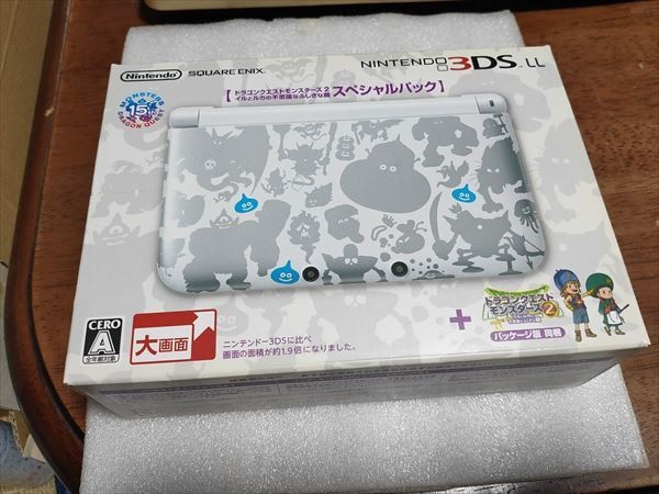Nintendo 3DS LL Dragon Quest Monsters 2 Special Pack Tested Japan