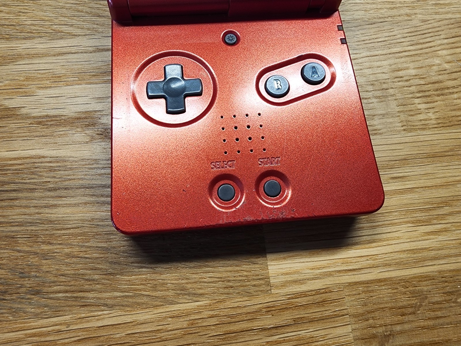Nintendo GameBoy Advance SP Red AGS-001, Tested & Working Great!