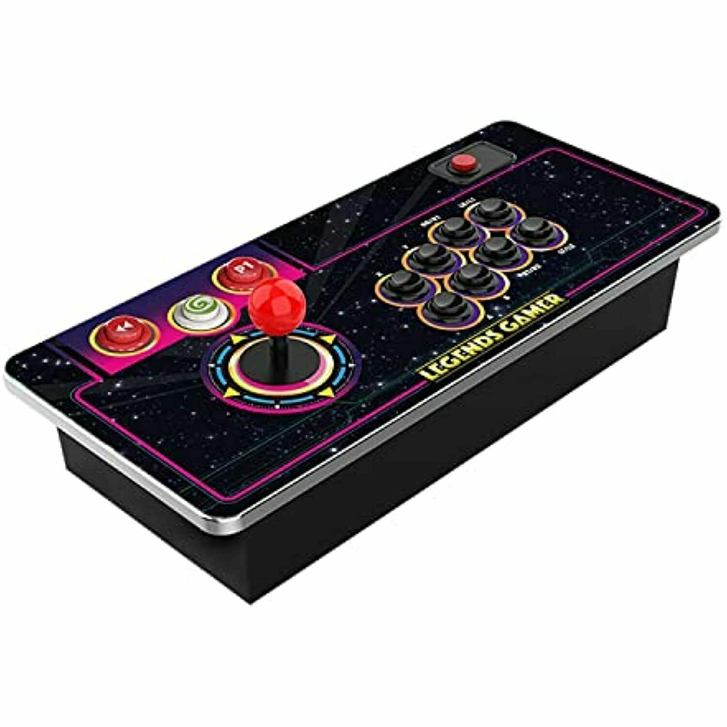 At Games Legends Gamer Mini Arcade Console w/Stream & Wireless Control Top ~ NEW