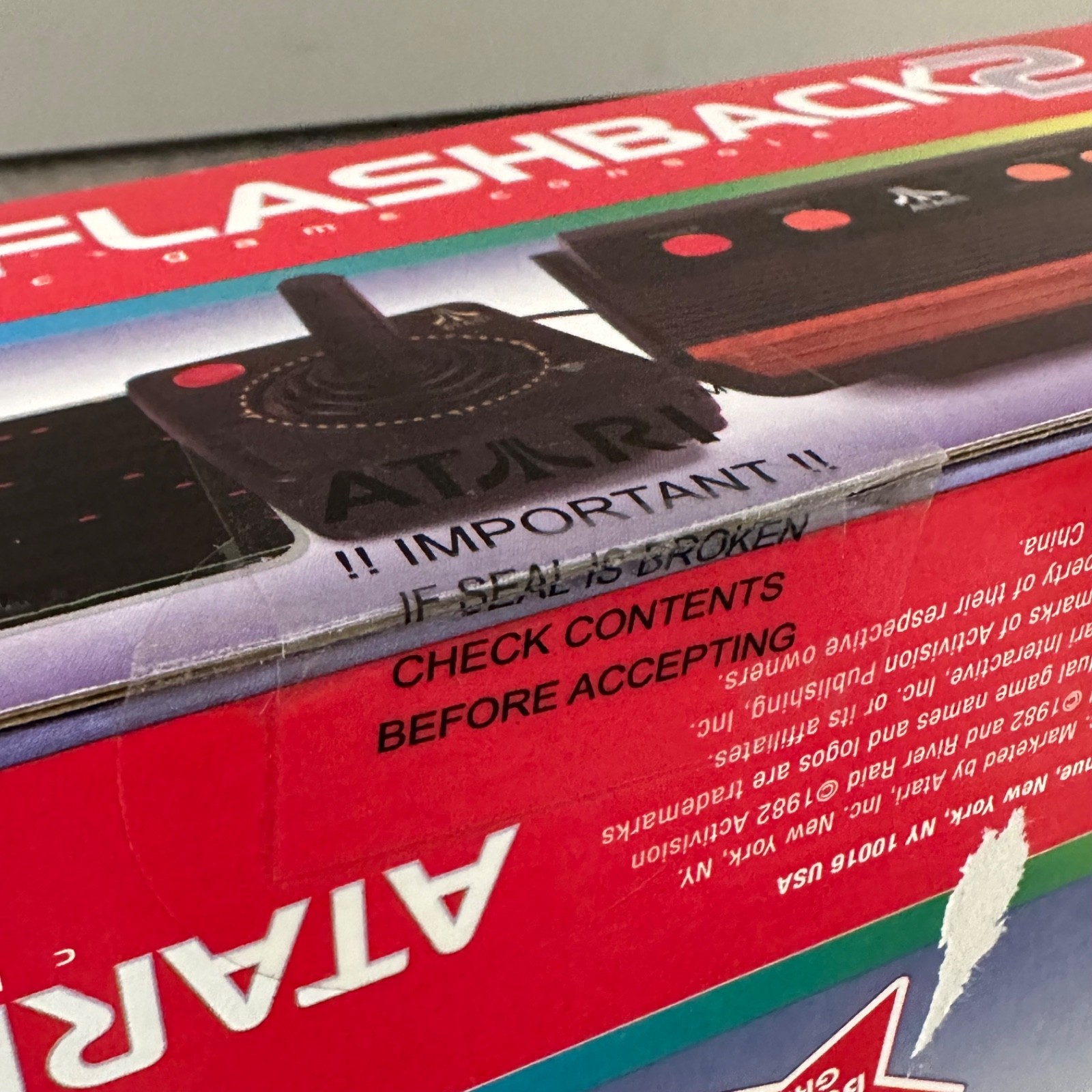 Atari Flashback 2 Classic Game Console New Factory Sealed 40 Built-in Games NIB