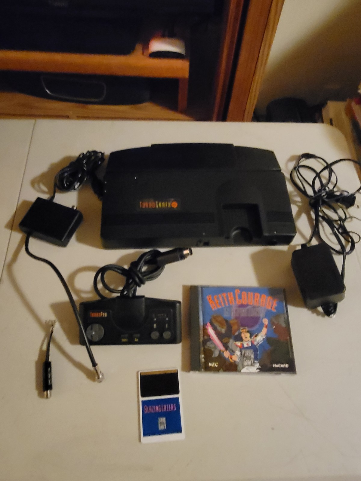 NEC TurboGrafx-16 System Boxed Console + Blazing Lazers Cart