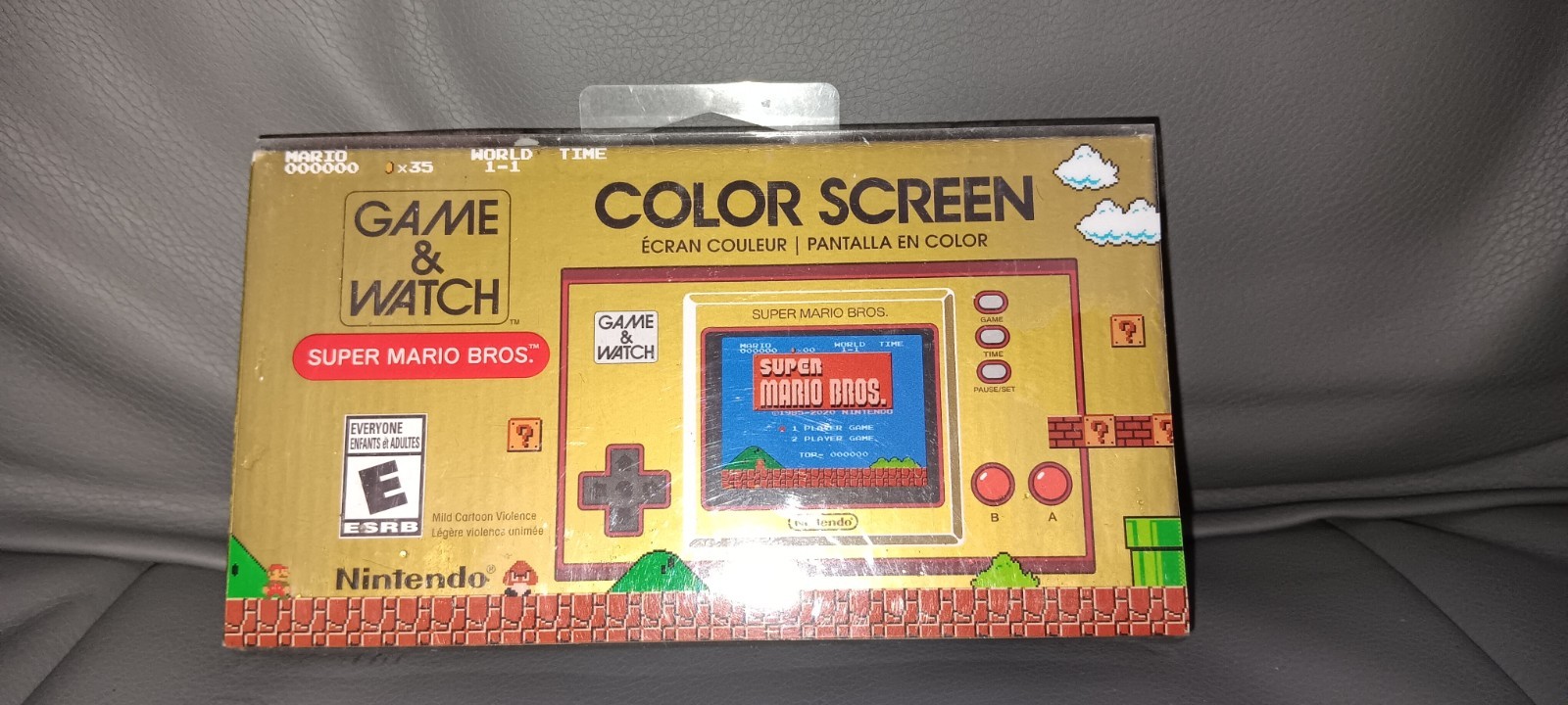 Nintendo Game & Watch: Super Mario Bros. Handheld Console – Brand New