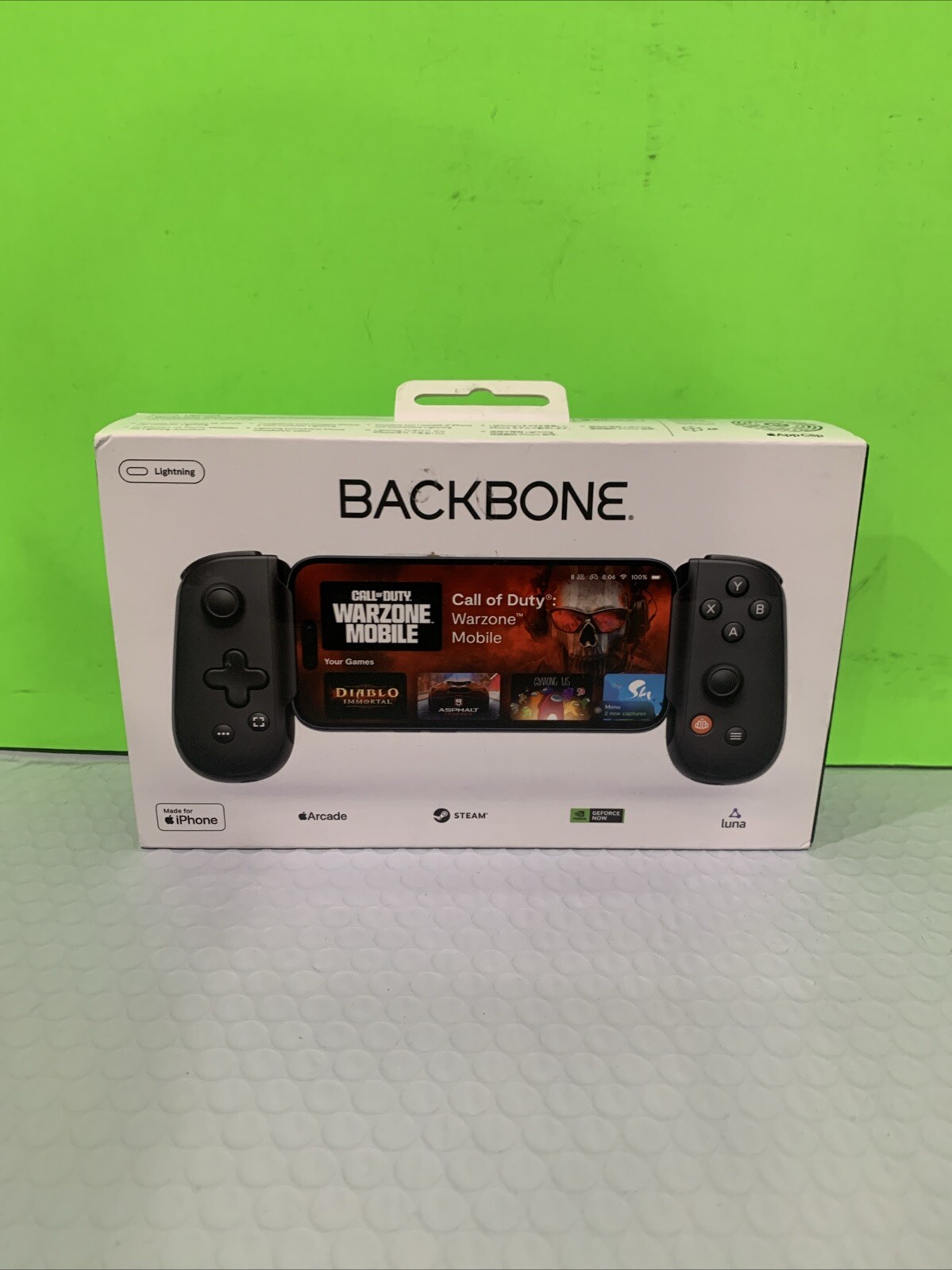 Backbone One (2nd Gen) Gaming Controller for iPhone | Lightning Port |Black