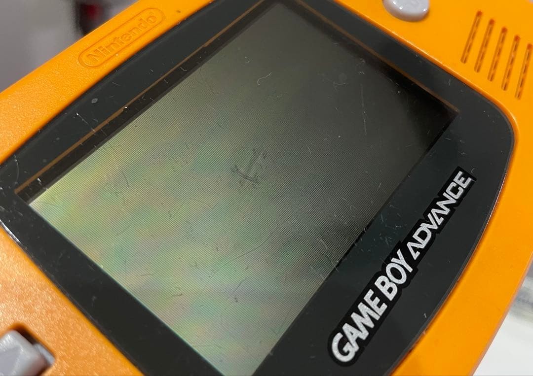 Nintendo Game Boy Advance Orange Pokemon Ruby Software